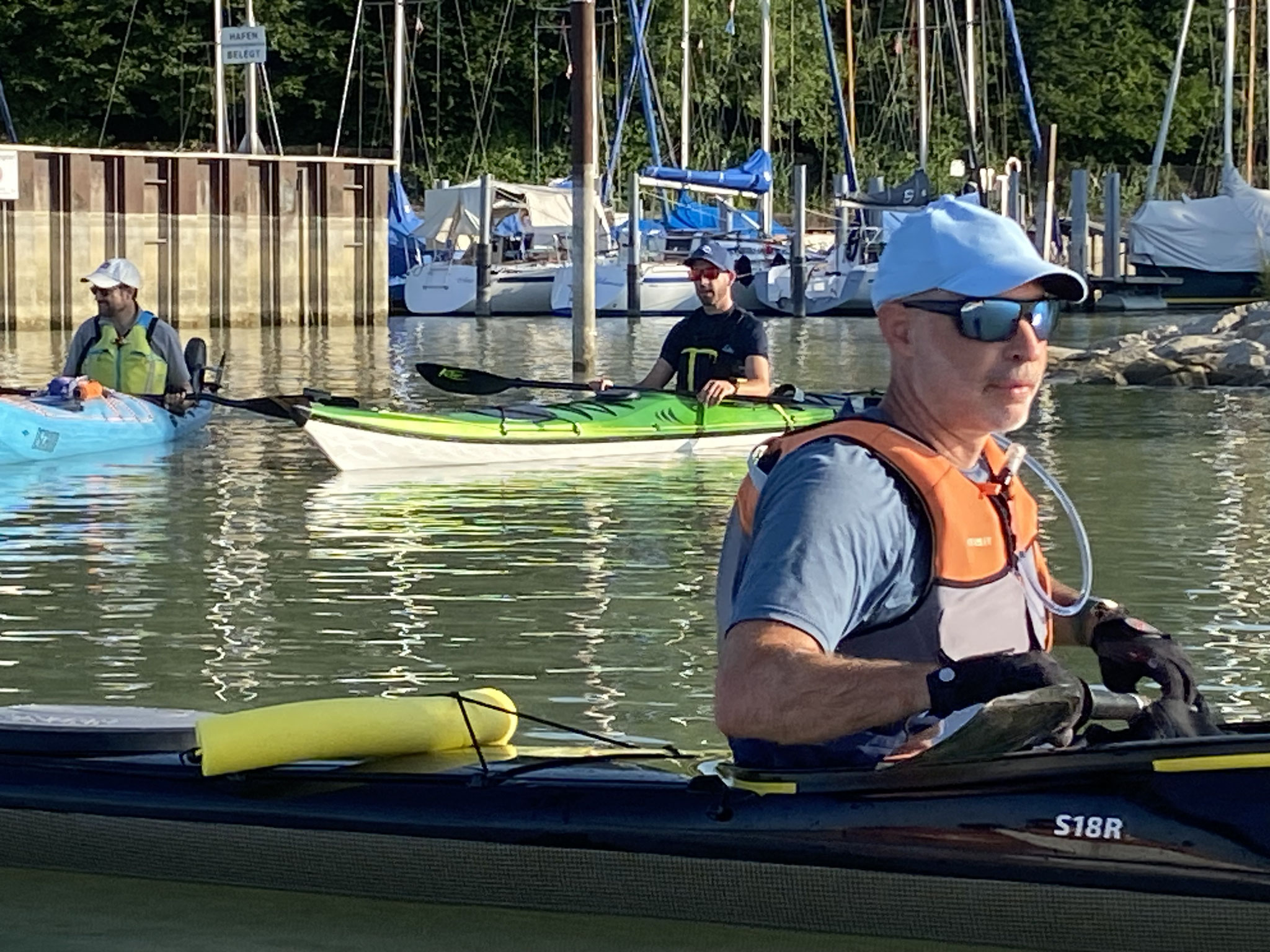 Startbereit im Hafen von Fischbach