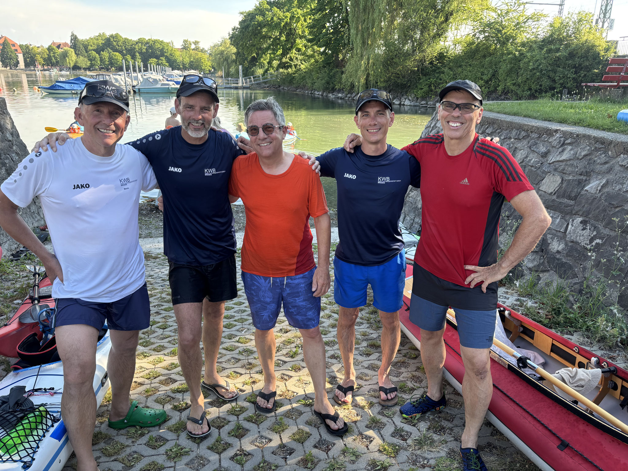 Die Paddler des Kanu- und Wassersportverein Bregenz (Foto: KW Bregenz)