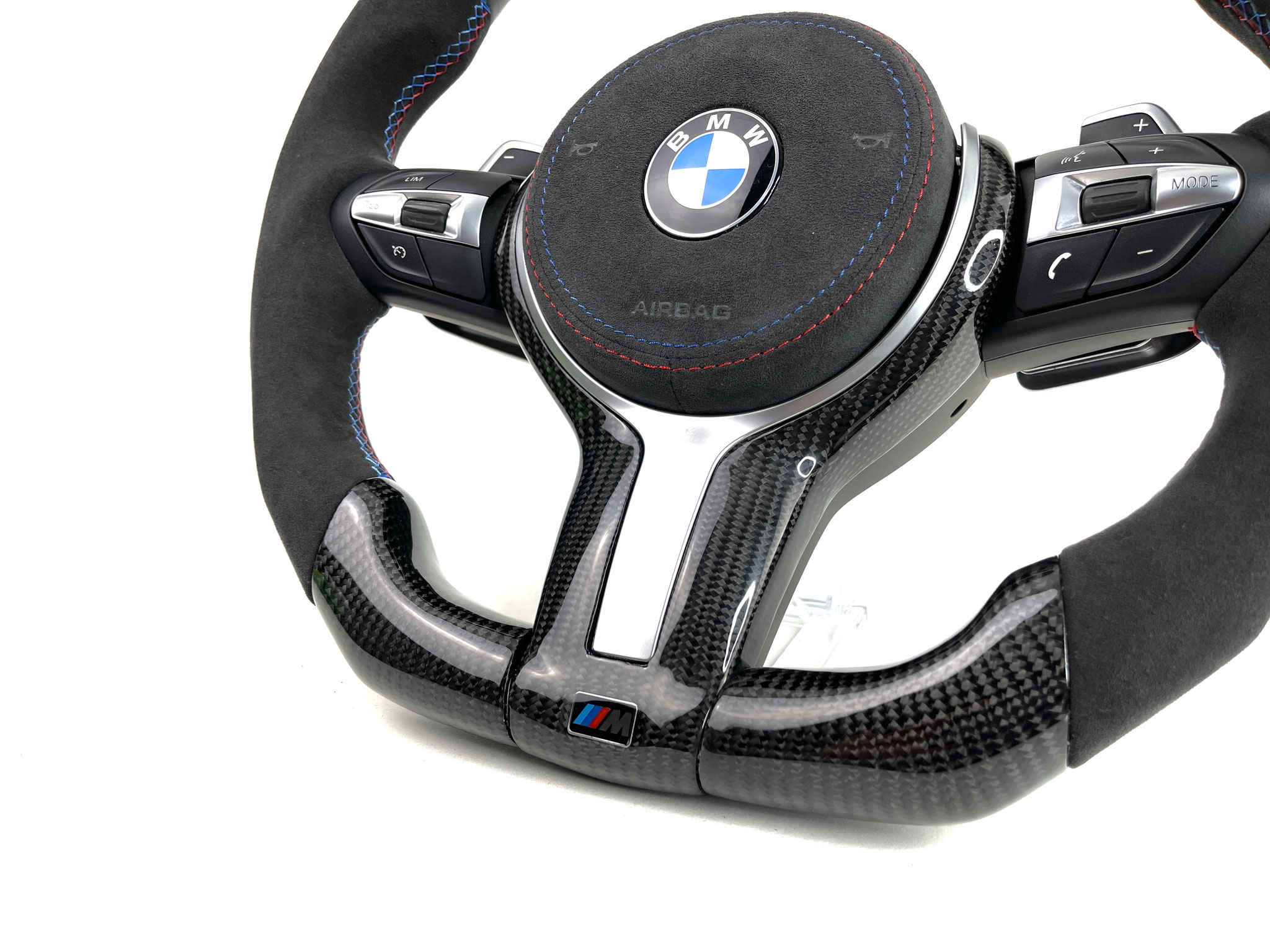 BMW Carbon Lenkrad M-Edition - PS Sattlerei Premium Handarbeit