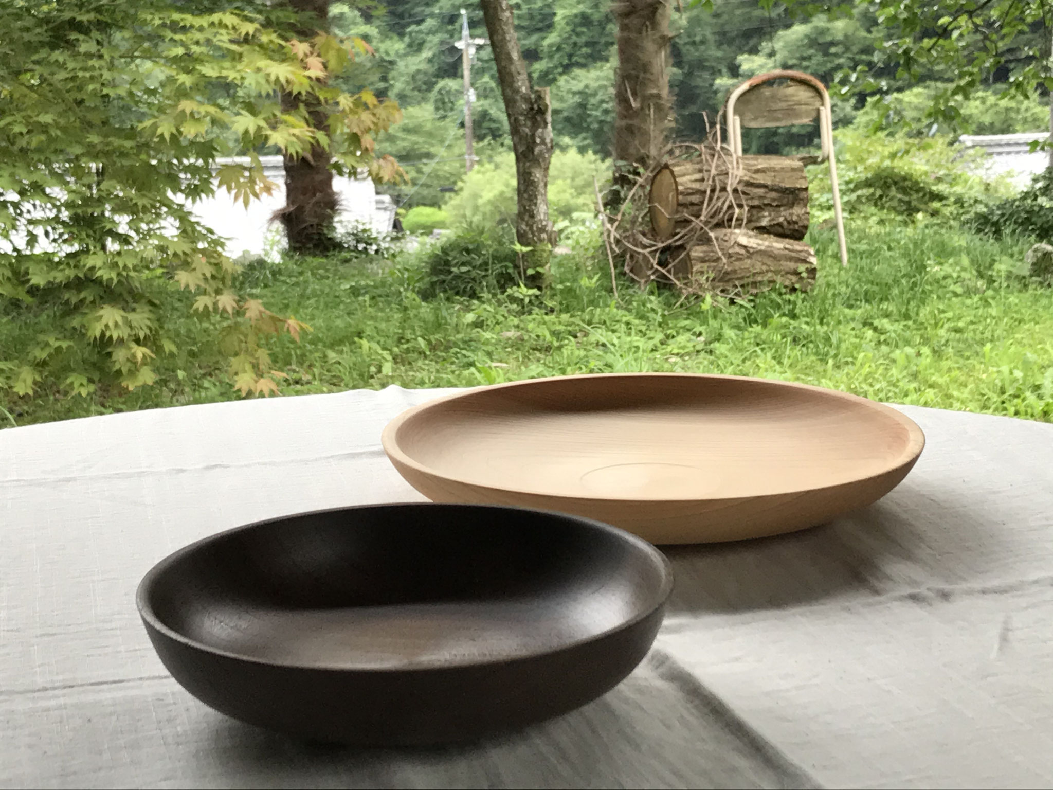 片田学 栗 オーバルボウル 木工作家 片田学 栗 オーバルボウル 木工作家