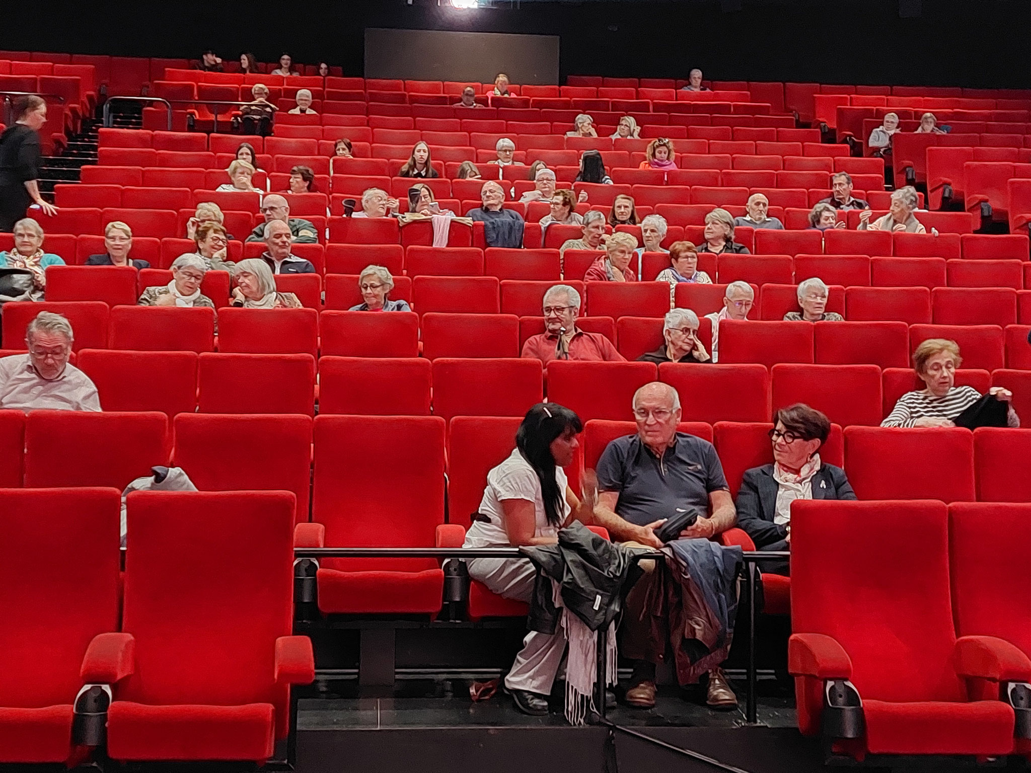 Présence des jeunes de la MFR La Bonnauderie