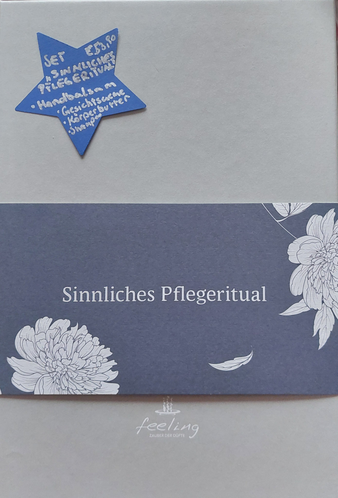 Sinnliches Pflegeritual € 53,90 inkl. (Handbalsam, Gesichtscreme, Shampoo, Körperbutter) auch einzeln erhältlich
