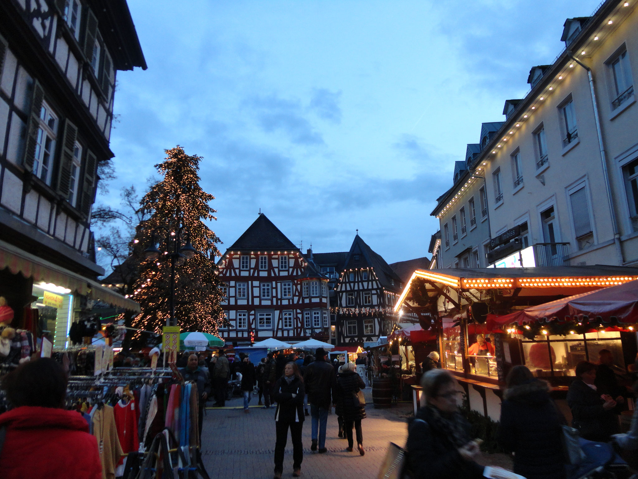 Weihnachtsmarkt in Bensheim