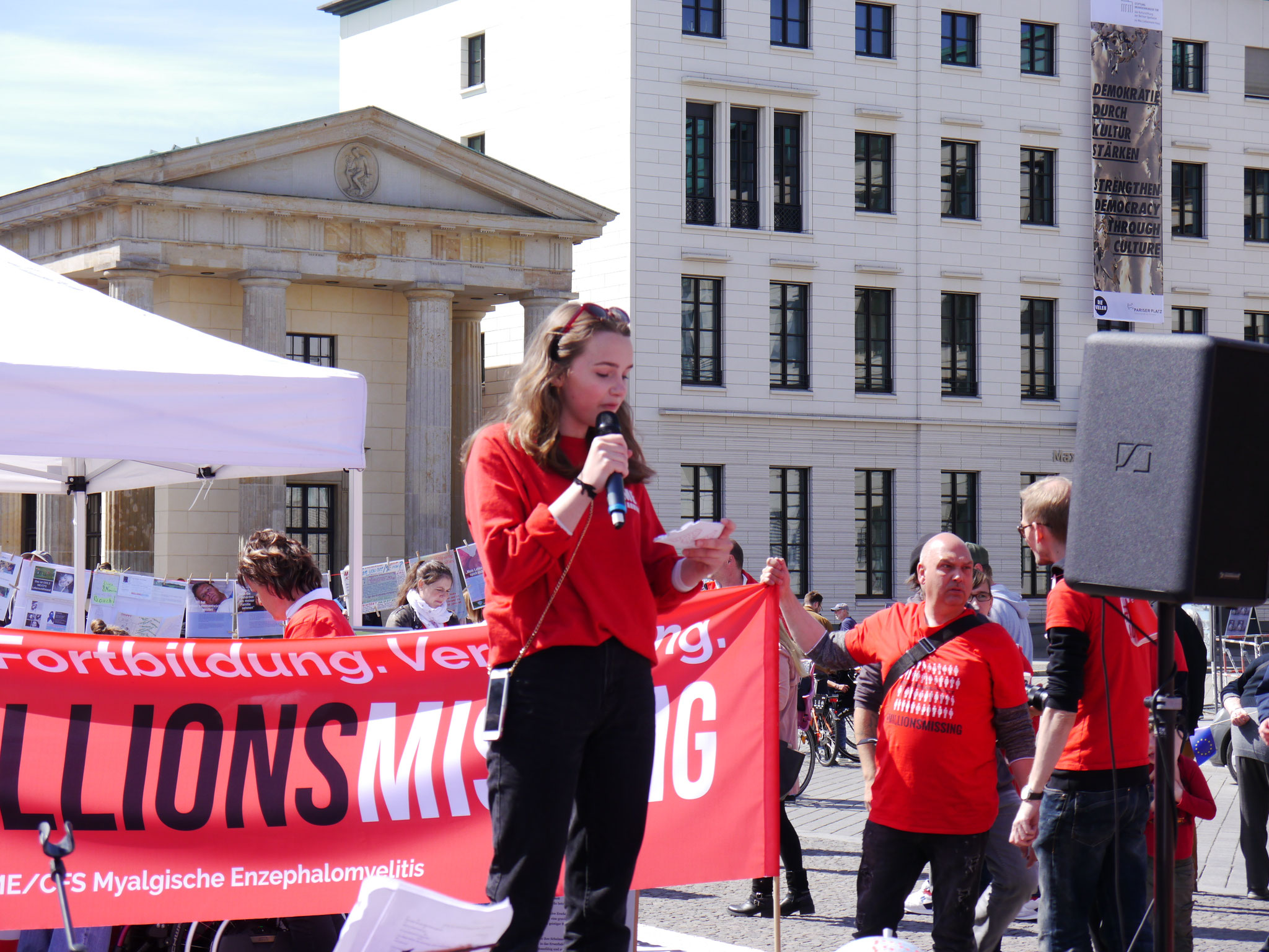 Hedda von #MillionsMissing Deutschland 