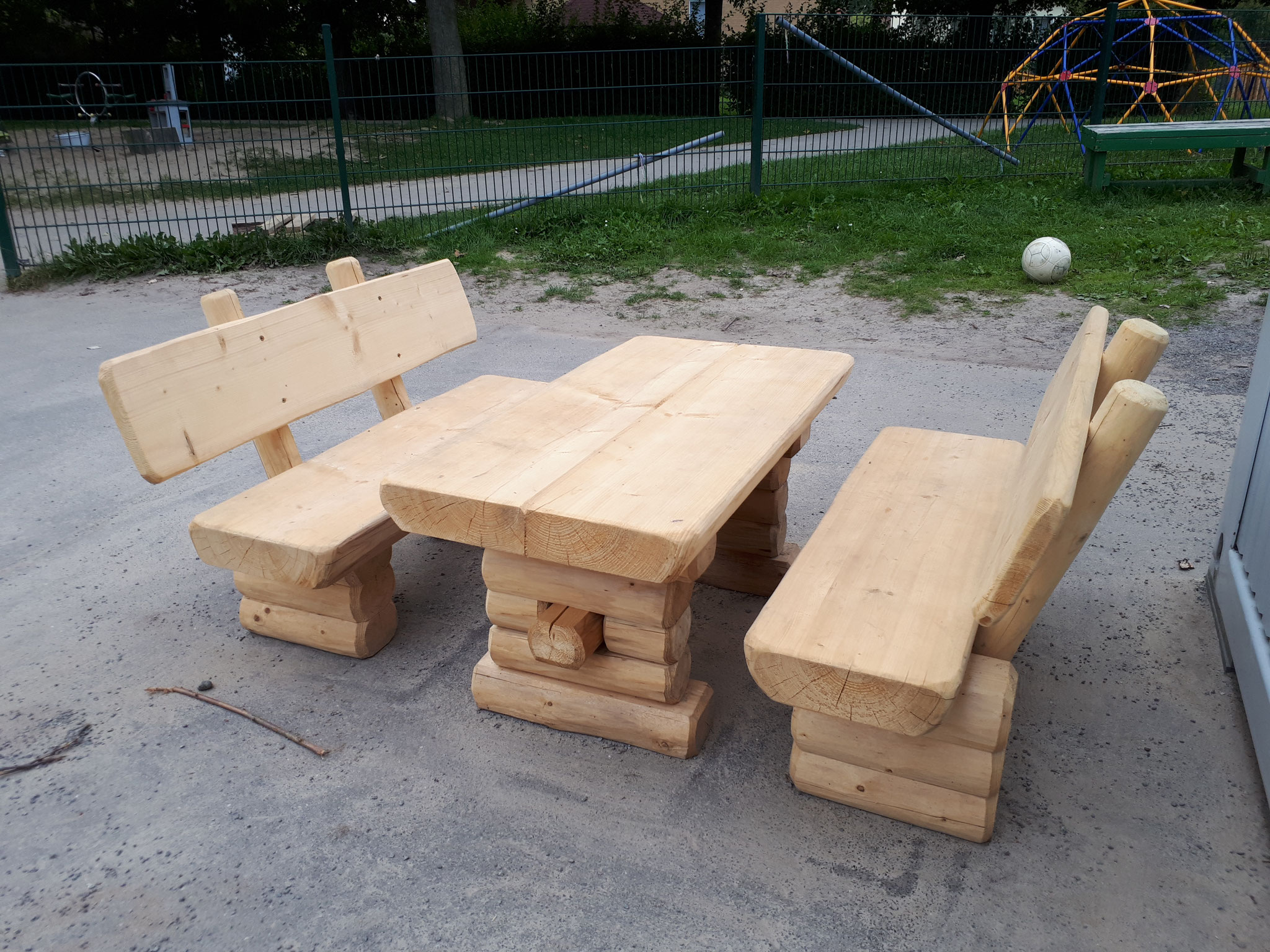 Kindergarten Sitzgarnitur Außen