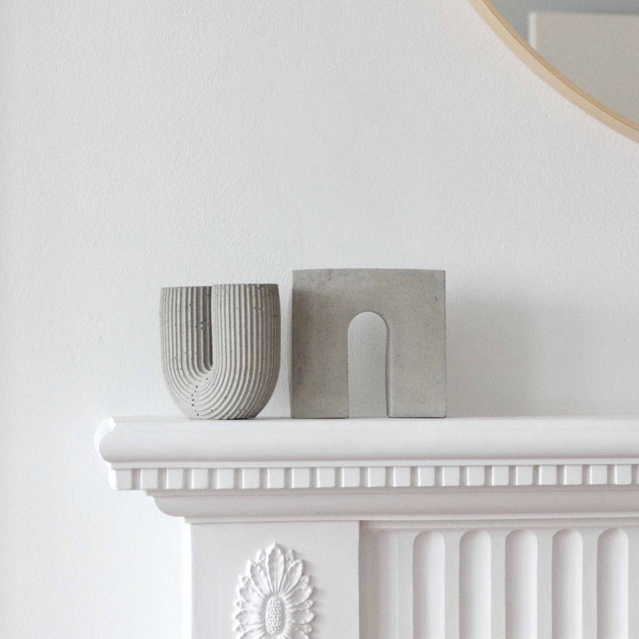 Great Arch Concrete Sculpture Set, €75