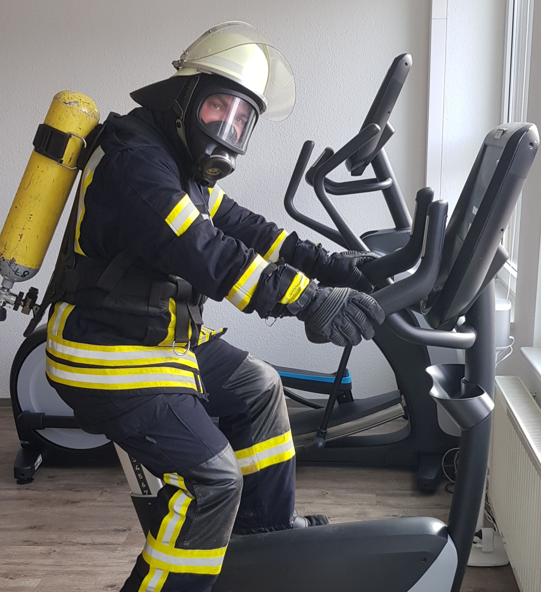 Training auf dem Ergometer