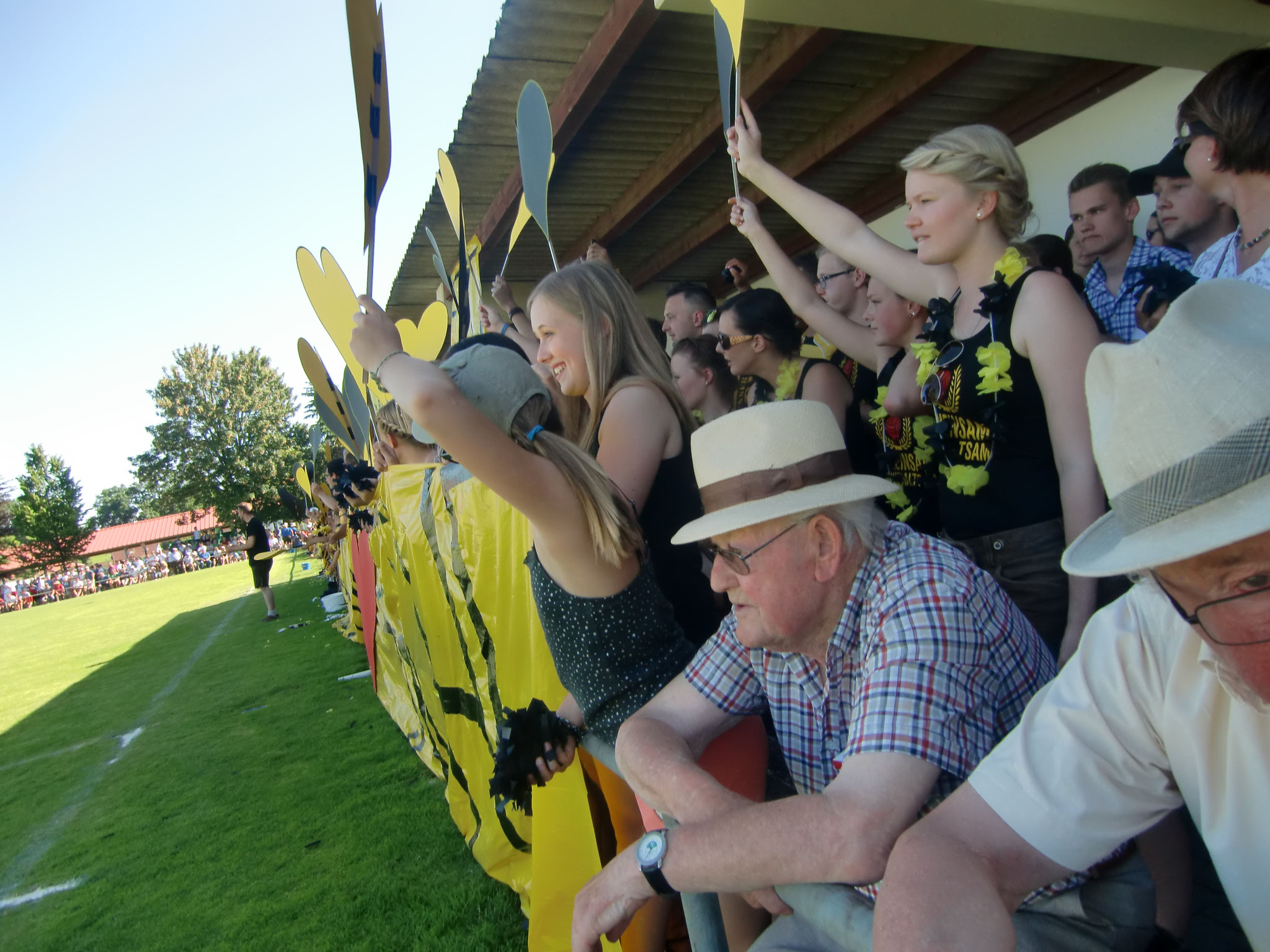 Die Fan's machen mit