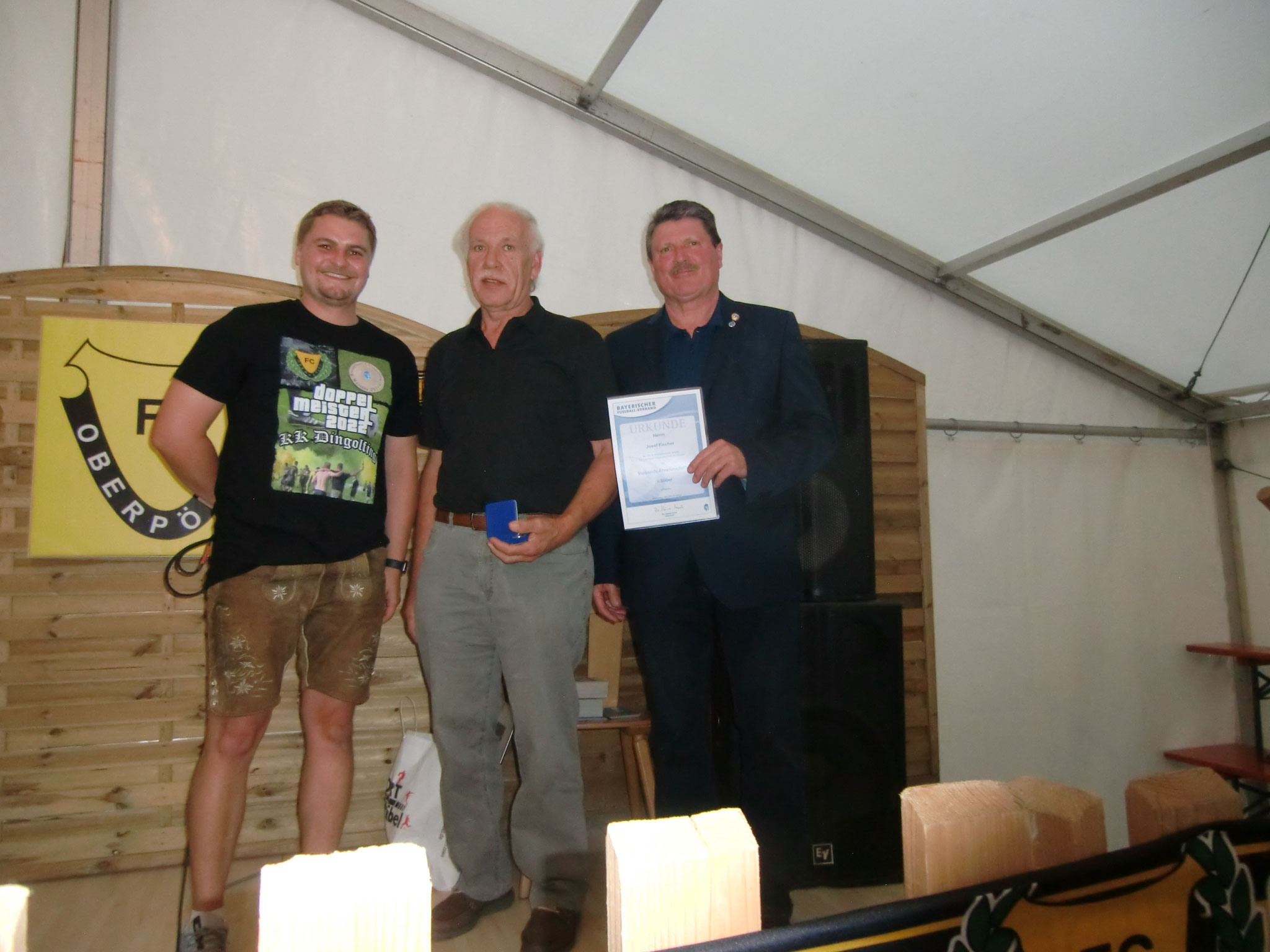 50 Jahre beim Verein - Josef Fischer