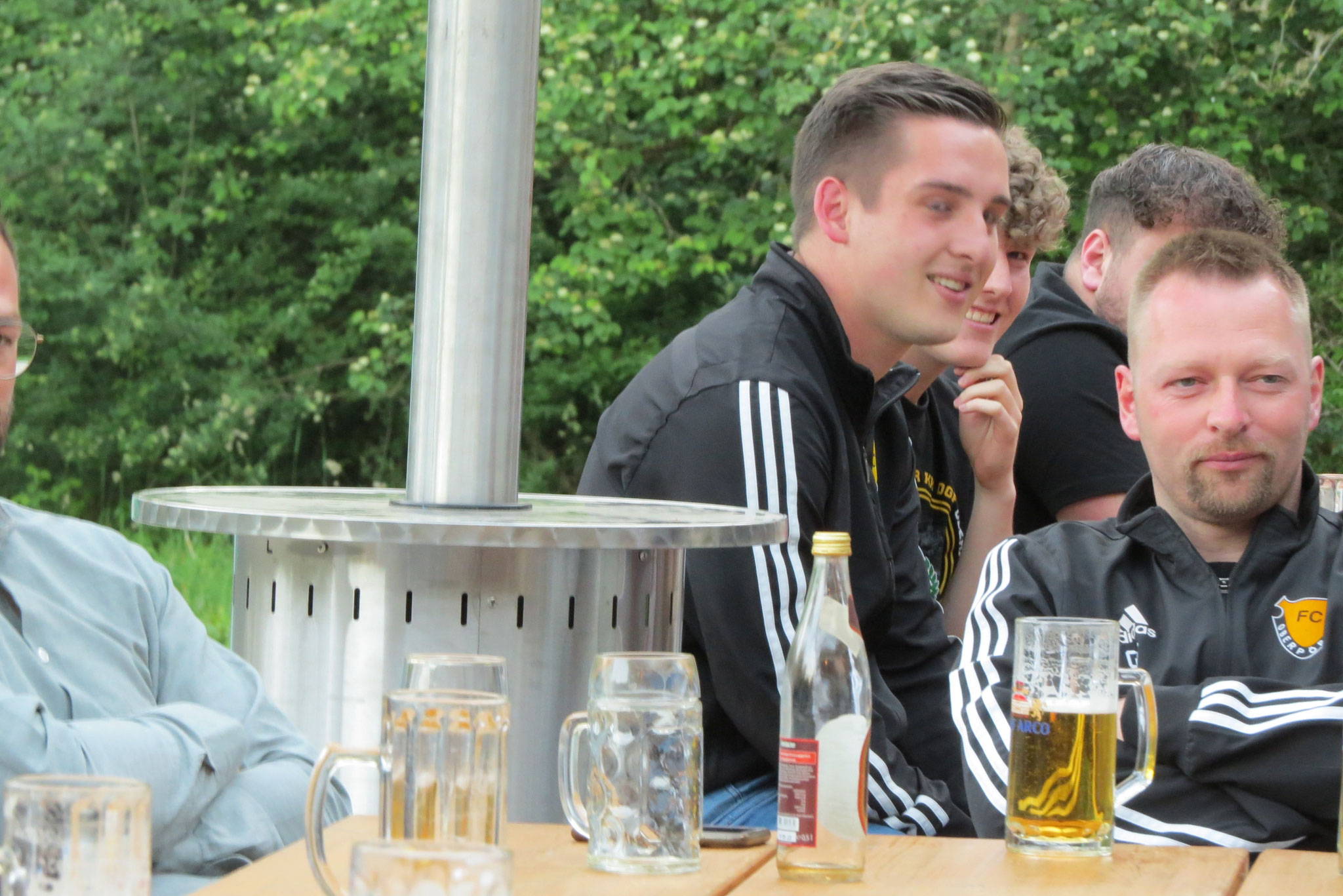 .... Torhüter Daniel Stangl, der kürzer treten will