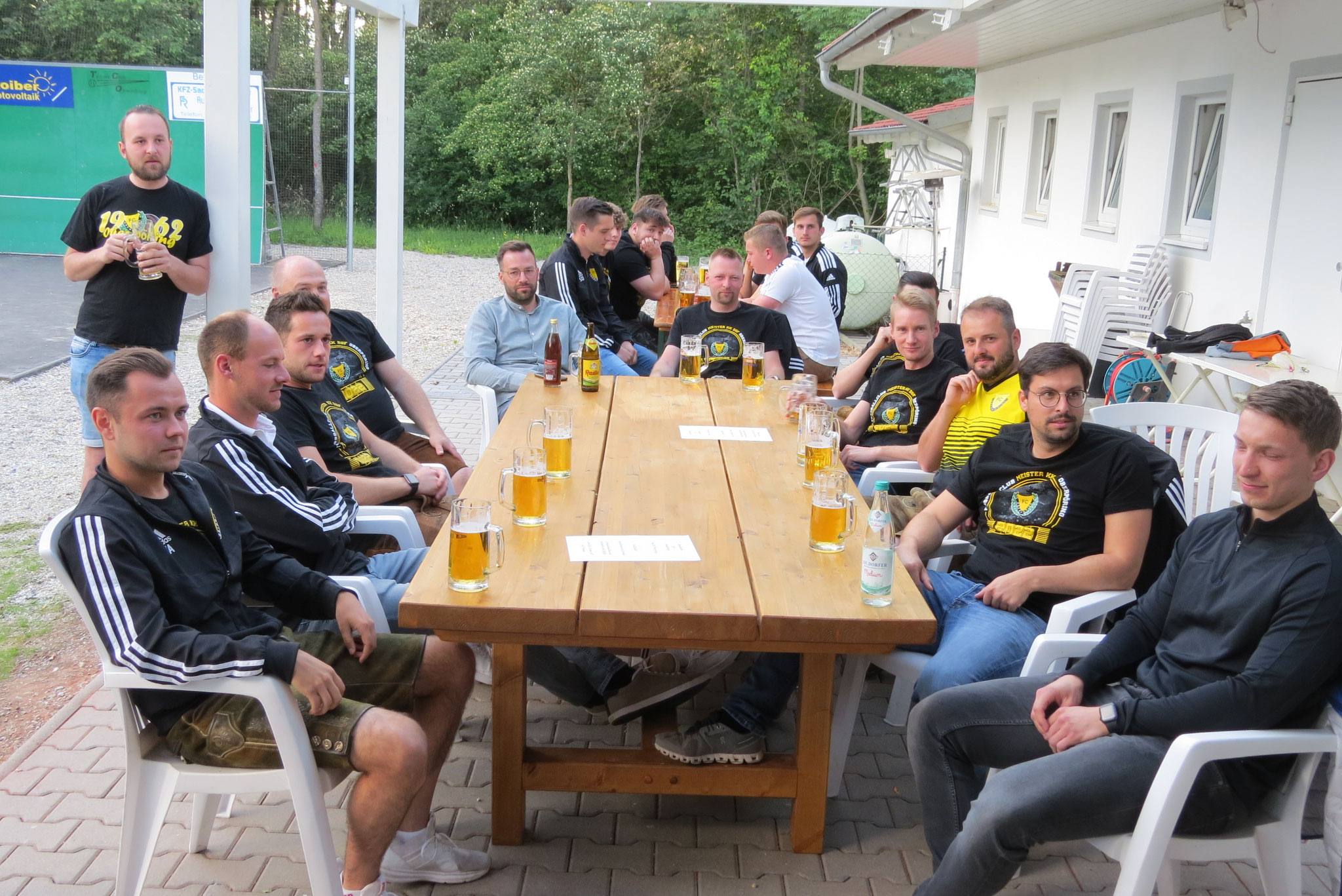 Die Spieler sind fast vollzählig vertreten