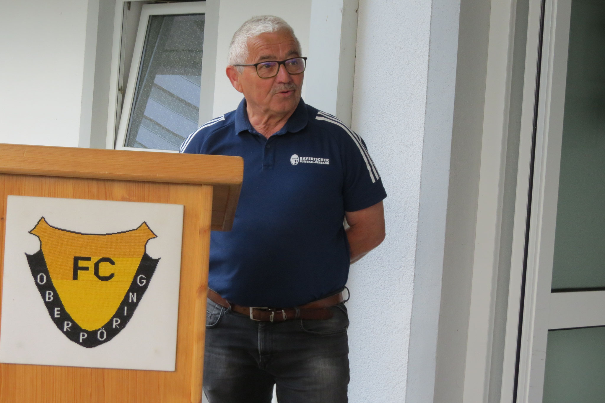 Grußworte des Spielgruppenleiters Ernst Hemmann