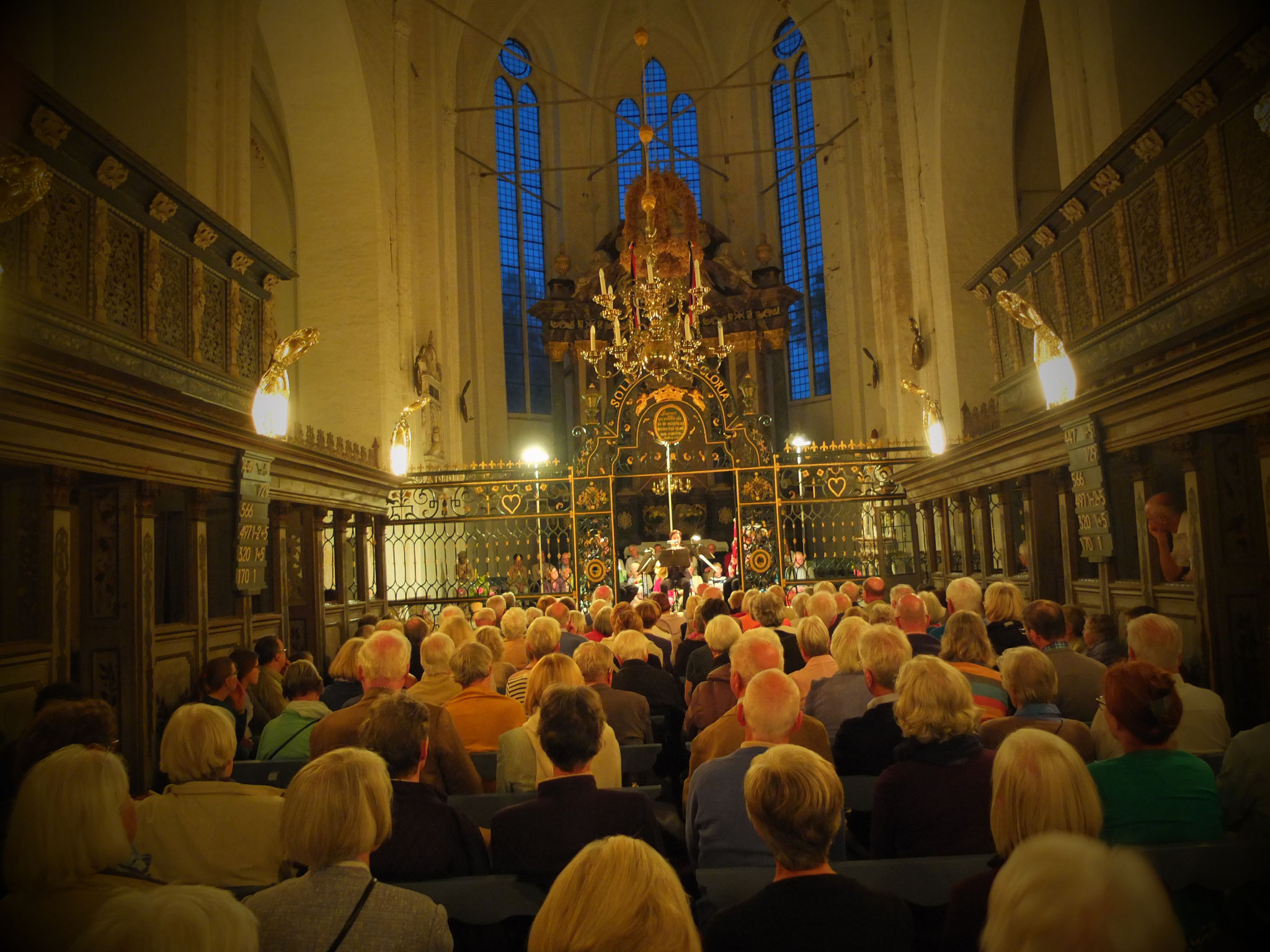 Die magischen Holzbläser des Sigandor Quintetts verzauberten zur blauen Stunde das Publikum bei den 54. Sommerkonzerten in der Klosterkirche Preetz.