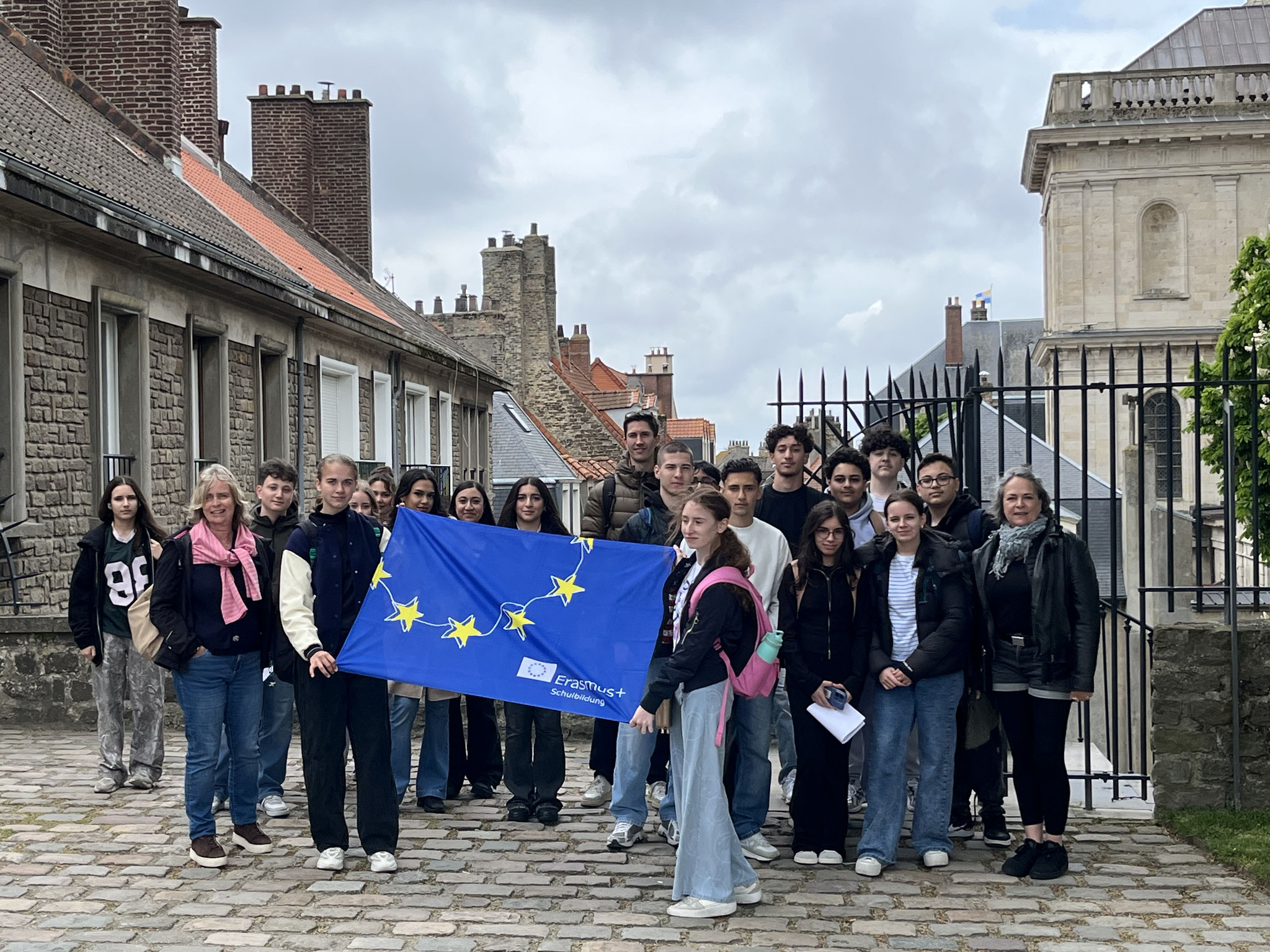 Auf den Remparts in Boulogne-sur-Mer