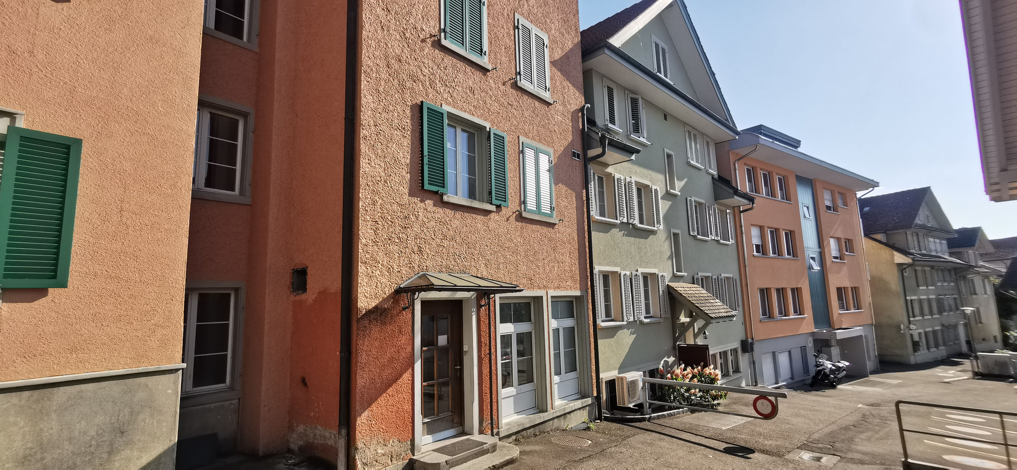 Umgebung in Hochdorf, mit unbekannten Häusern
