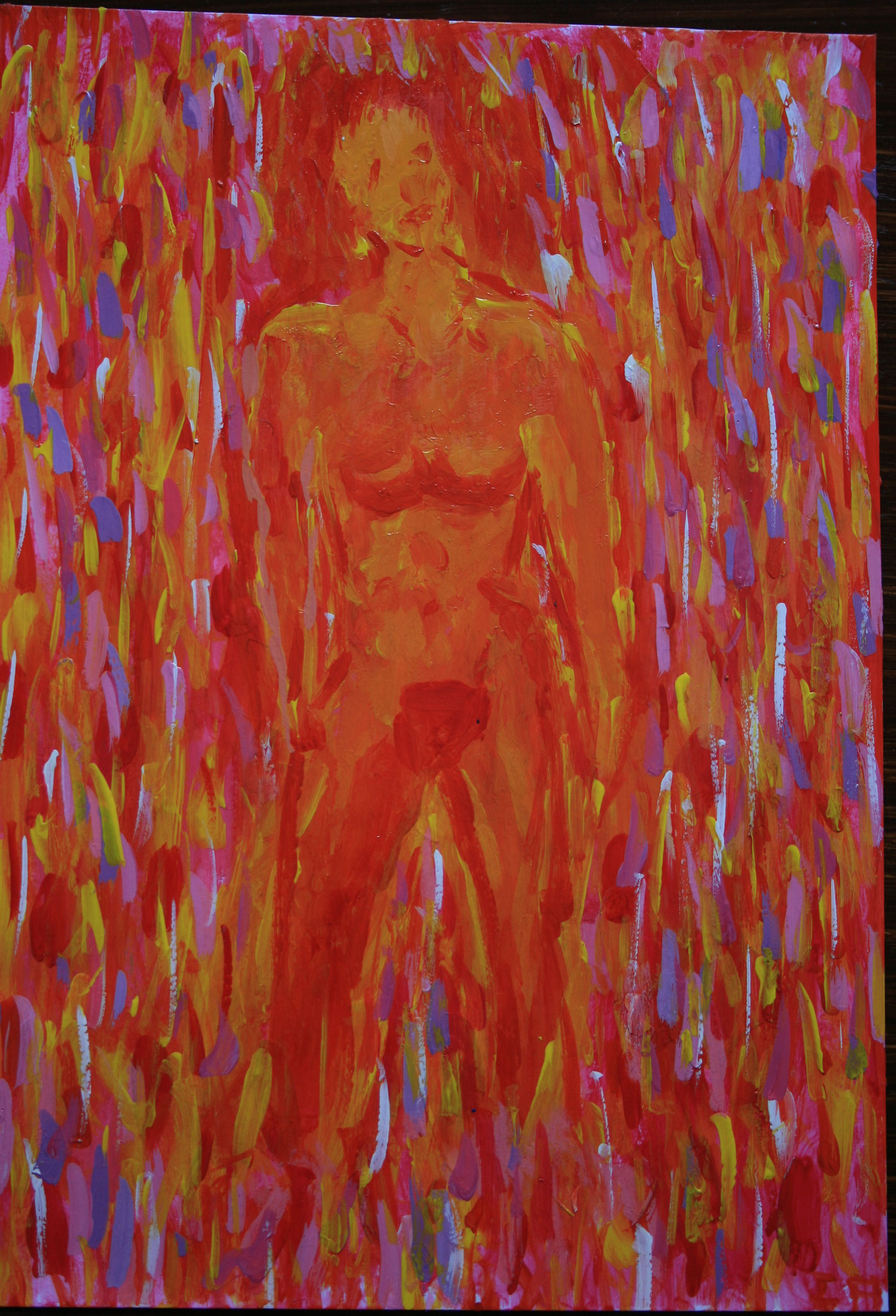 Femme forêt, 1999 - aquarelle