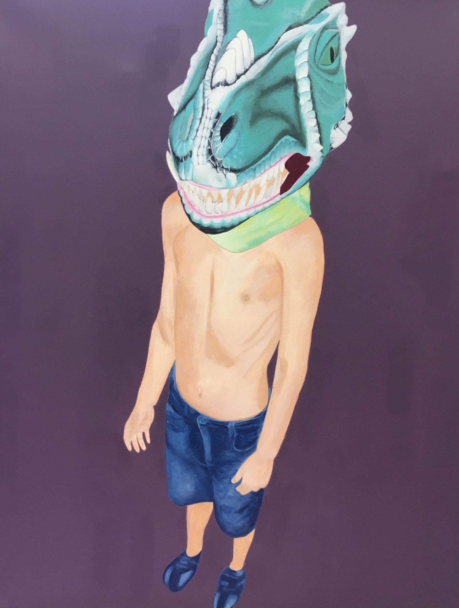 Dragoniki, acrilico, 2010, 90x120