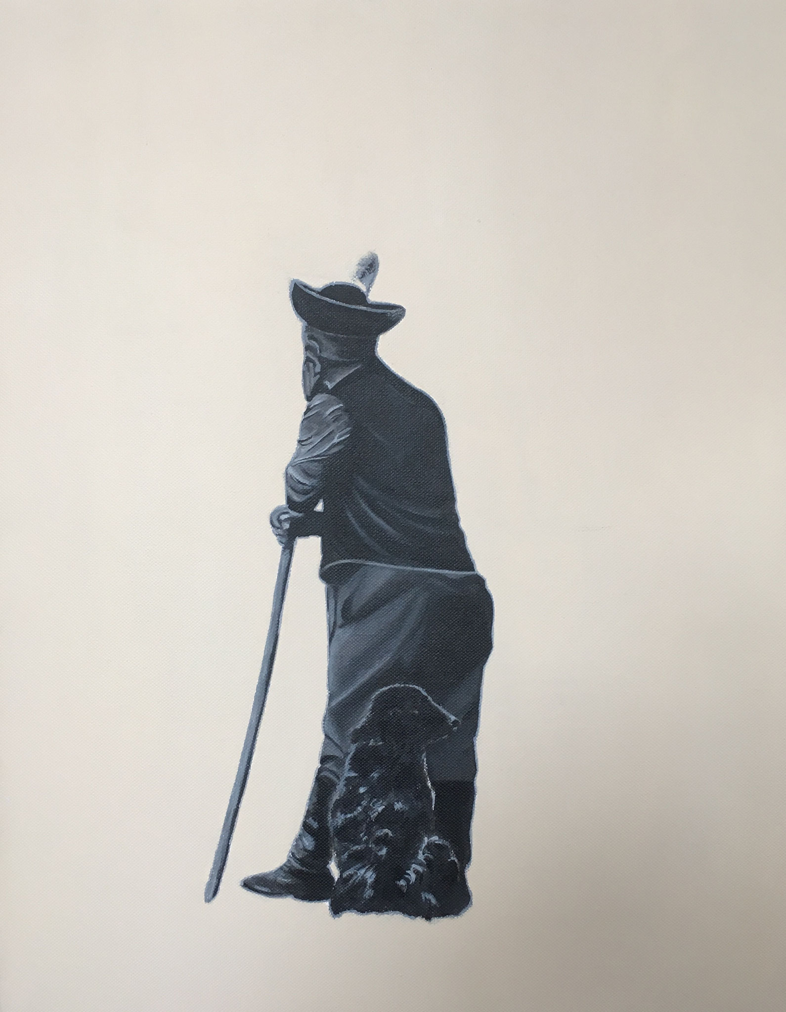 puszta 2, acrilico, 2011, 40x50