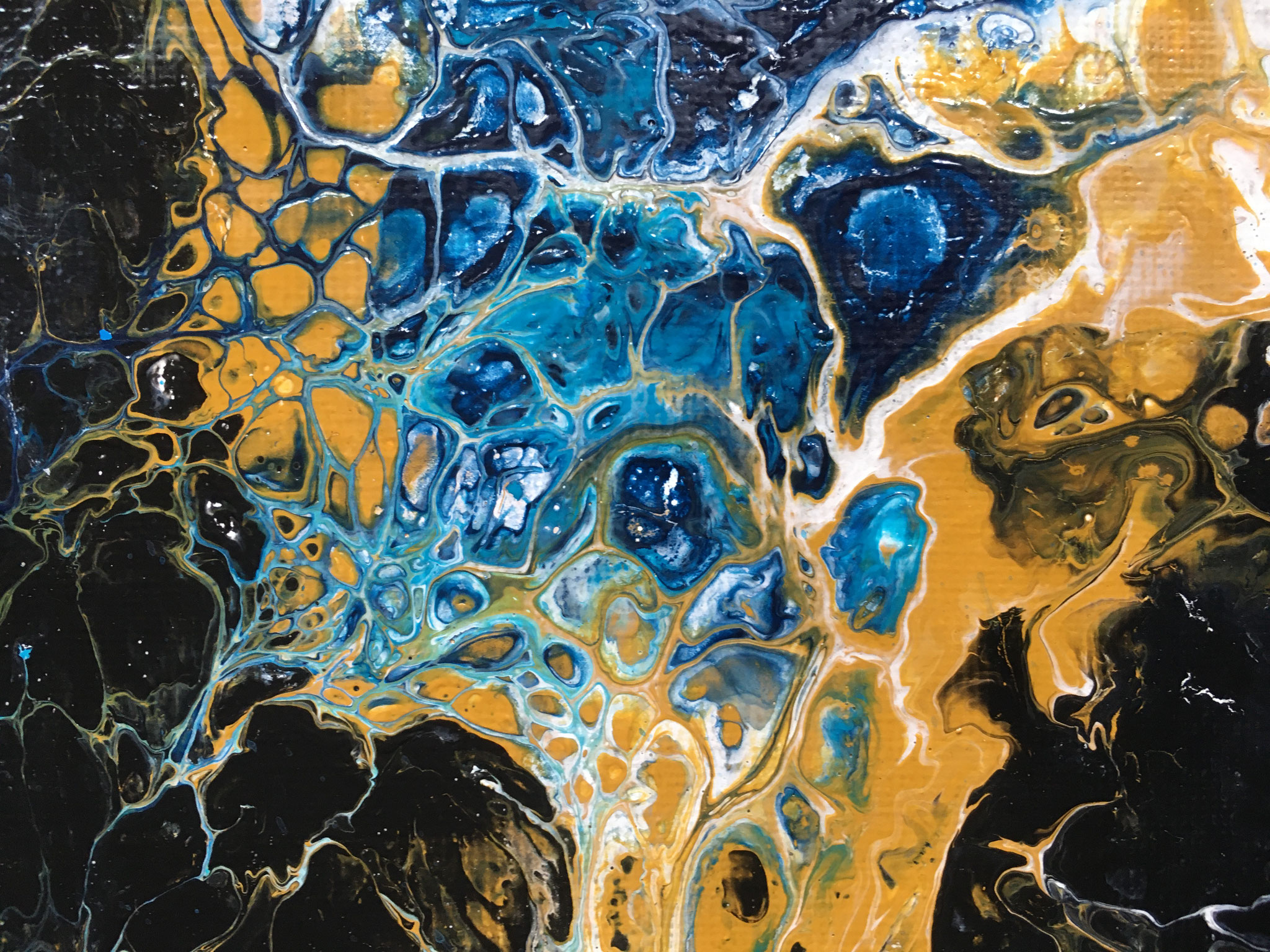 Acryl auf Leinwand, 20x50