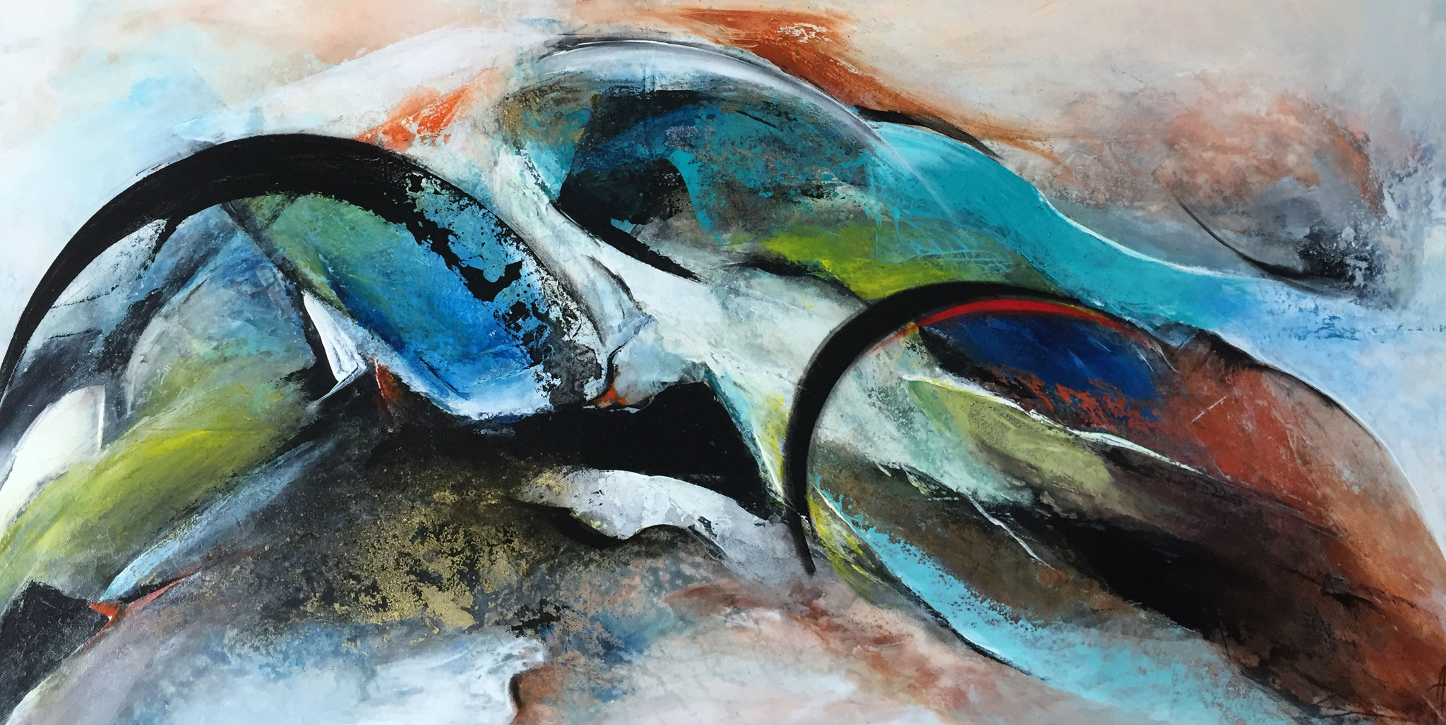 Acryl auf Leinwand, Privatbesitz