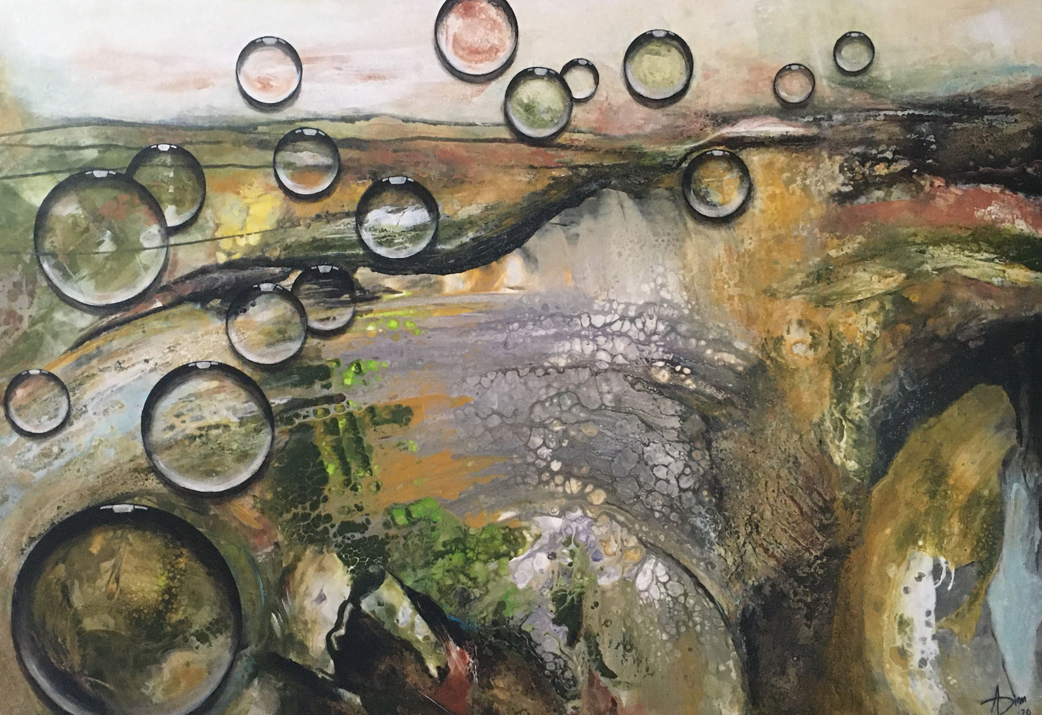 Acryl auf Leinwand, 150x100, Privatbesitz