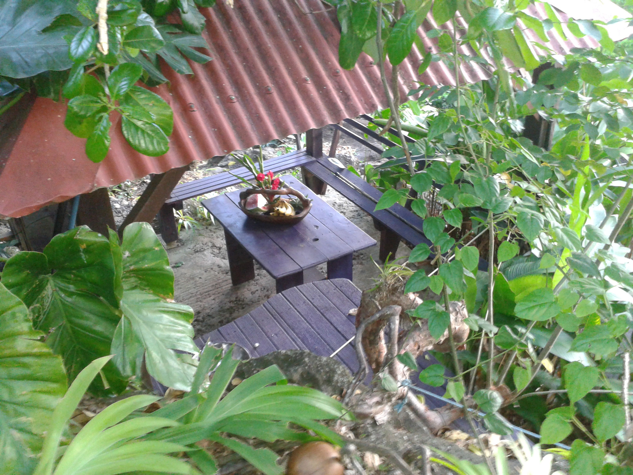 secret Garden : Carbet niché... carbet caché...
