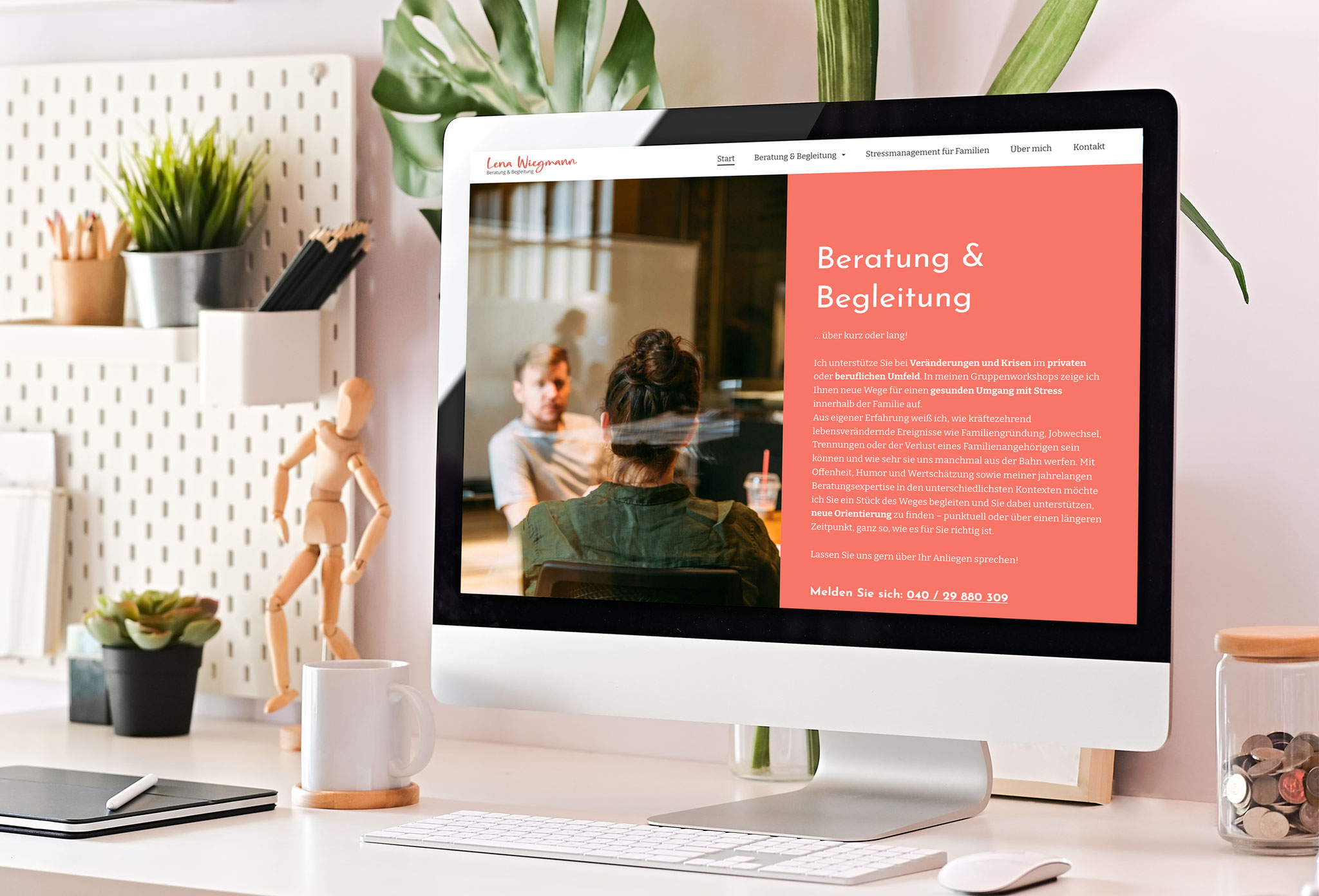 Lena Wiegmann - Beratung & Begleitung - CI/Logo Entwicklung - Ausstattung - Webseite