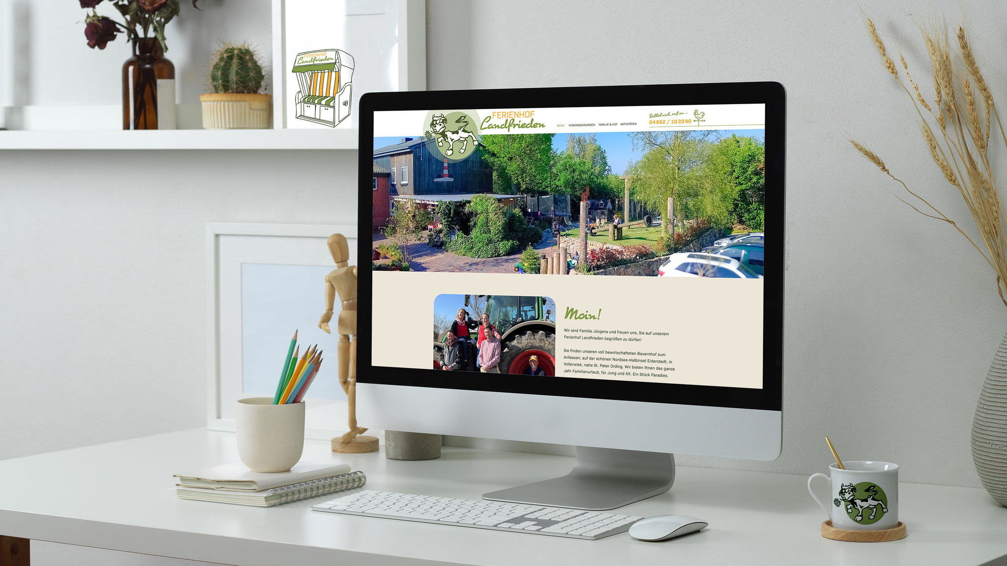 Ferienhof Landfrieden - Webseite