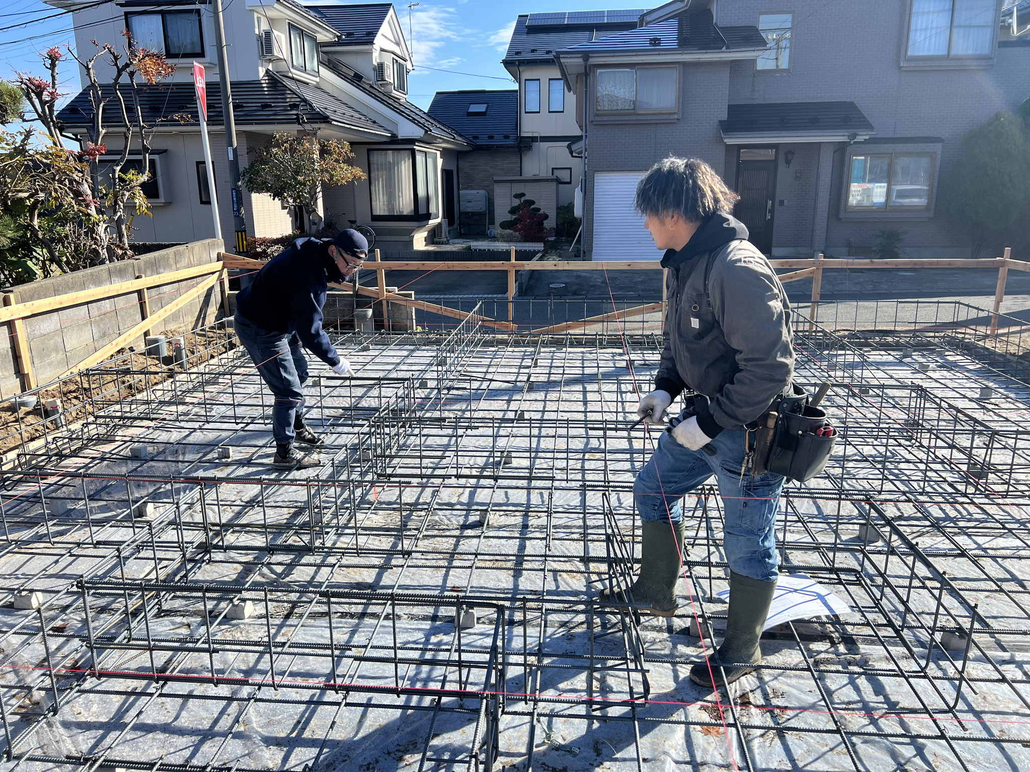 ベタ基礎です
