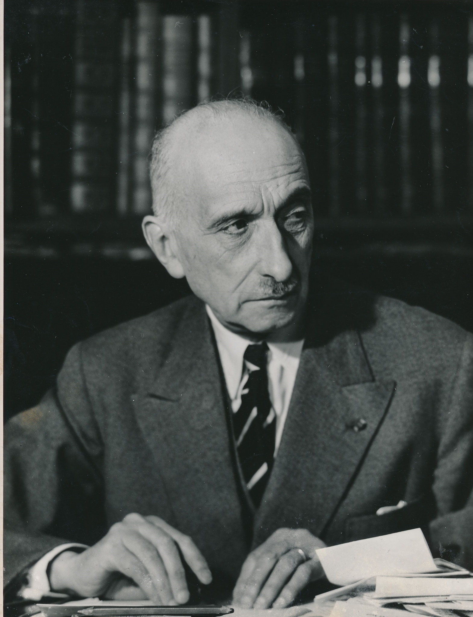 L'écrivain François Mauriac photographie