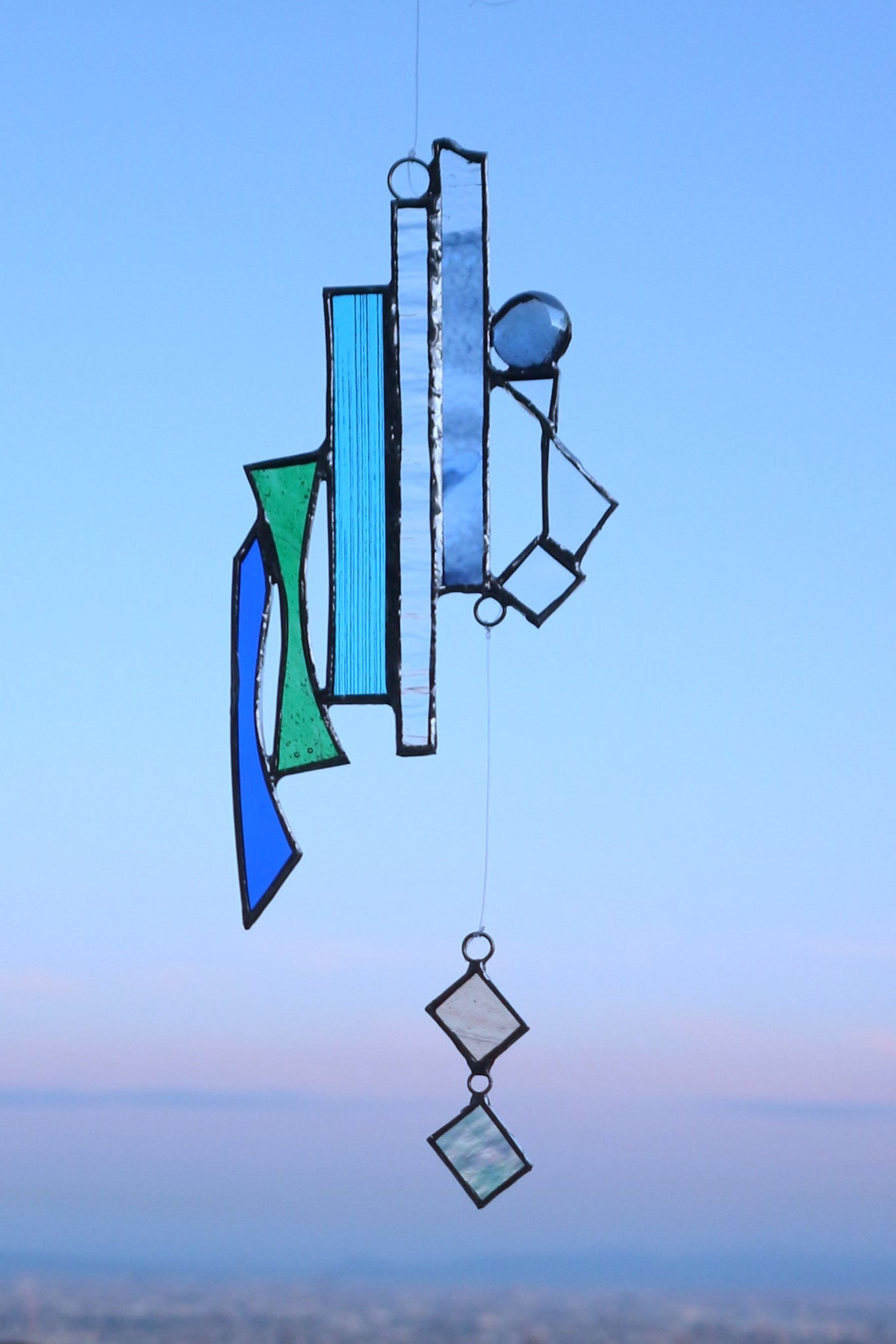 Stained glass lesson【夏のステンドグラス講座”Cool breeze”～涼やかな風】7.28(Sun)および8.4(Sun) 追加開催＊会場:よみうりカルチャー高槻