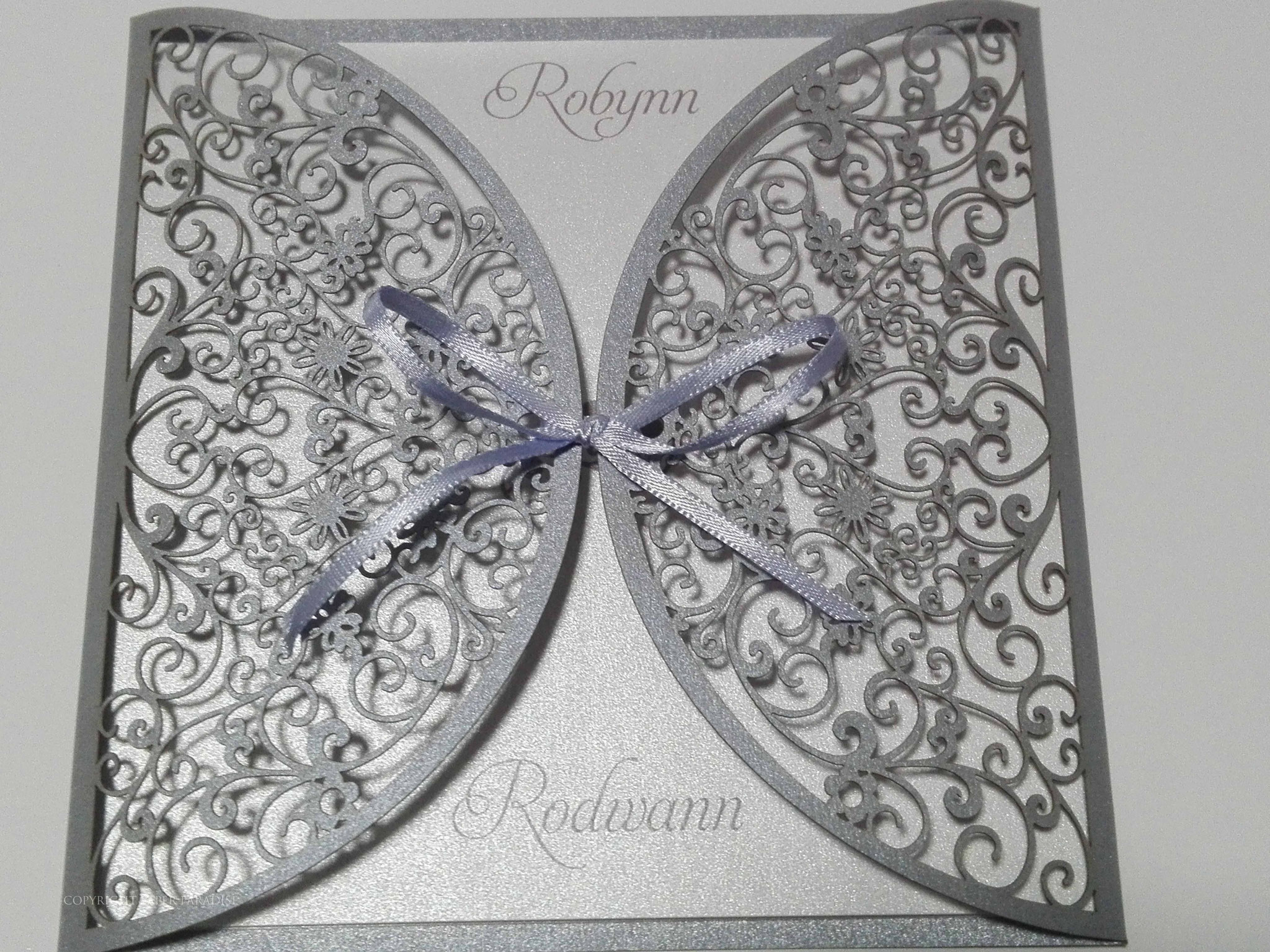 Laser Cut Stationery Paper Paradise, Home of Fine Papers and Invitations