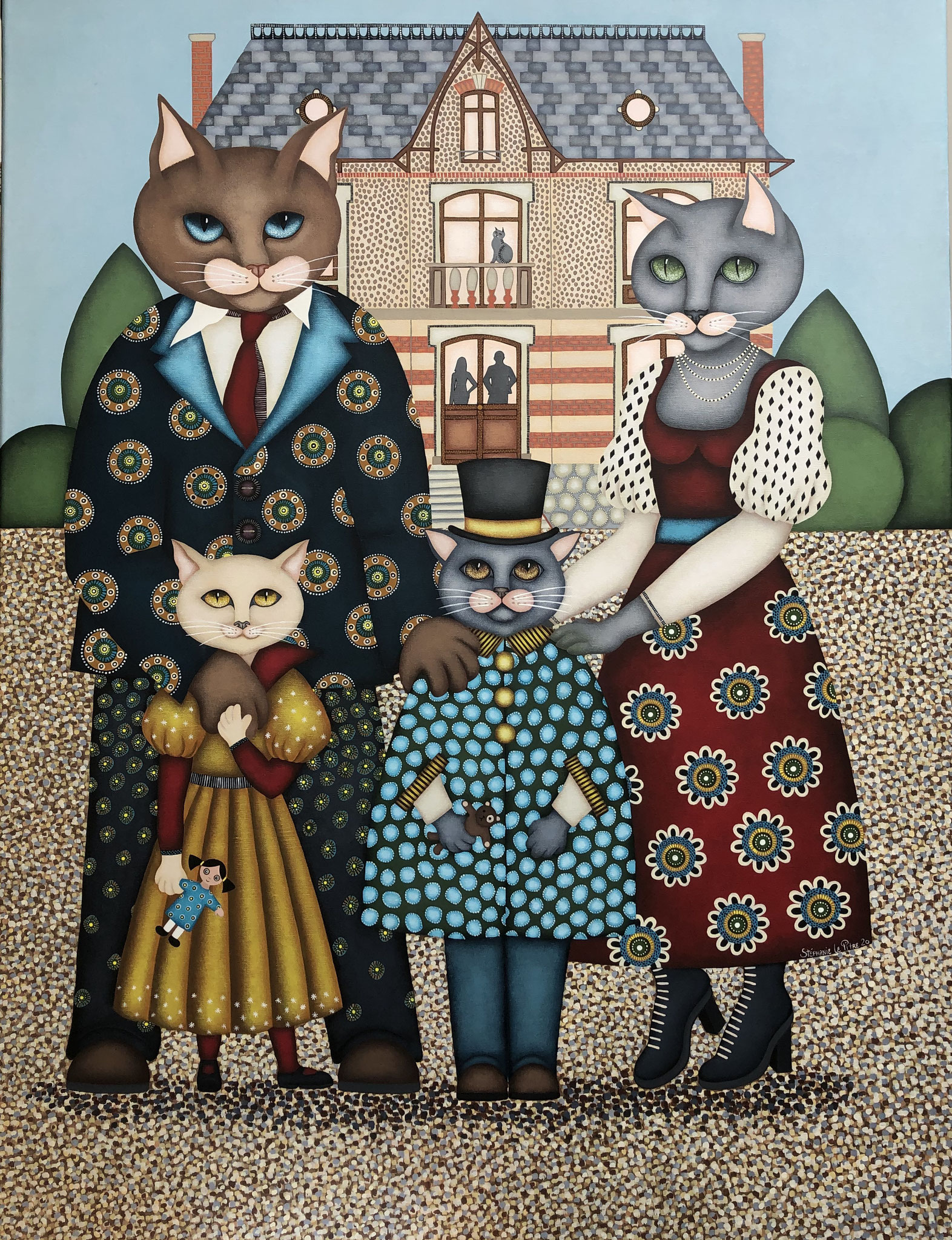 Portrait de Famille (100 x 120)