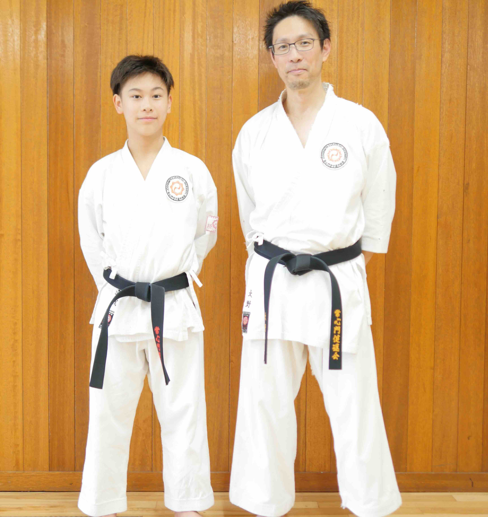 ともに学び合い、親子で黒帯を達成