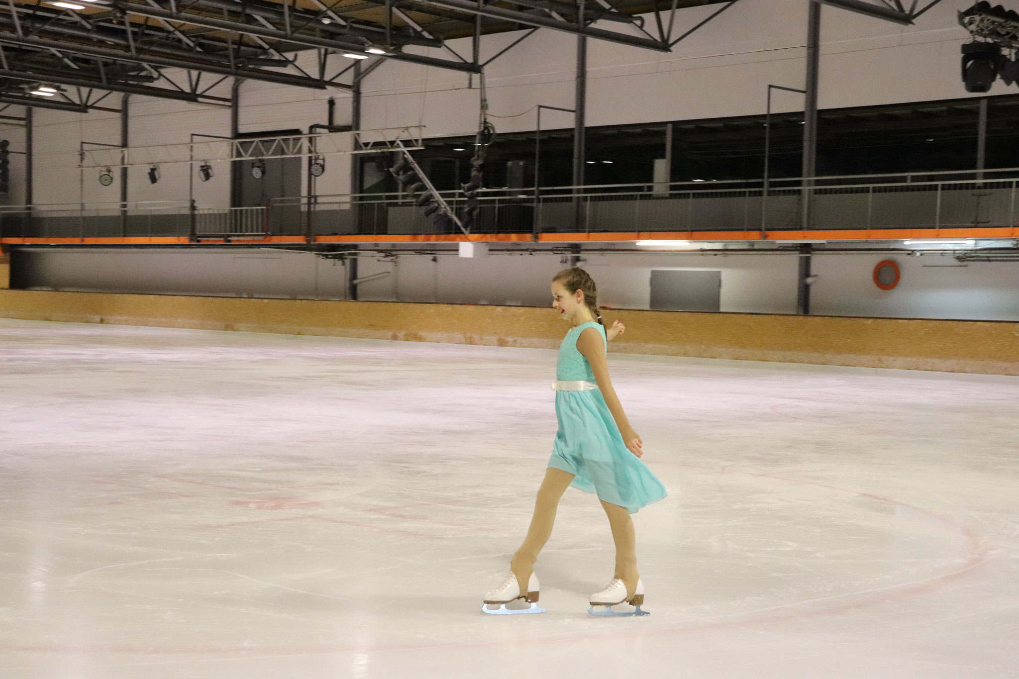 Emilia mit ihrer Kür "Let it go"