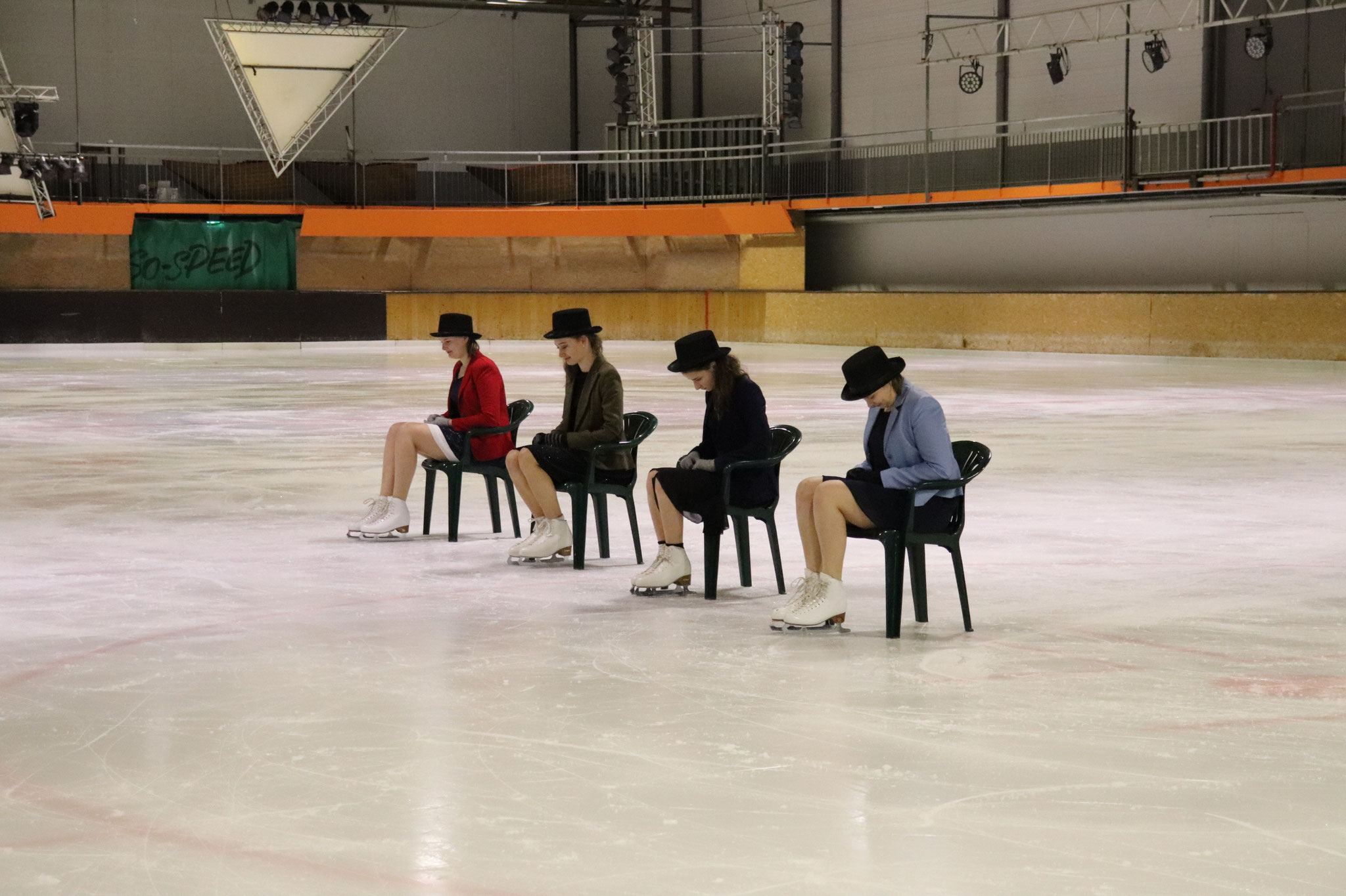 Die Gruppe "The Greatest Showman"