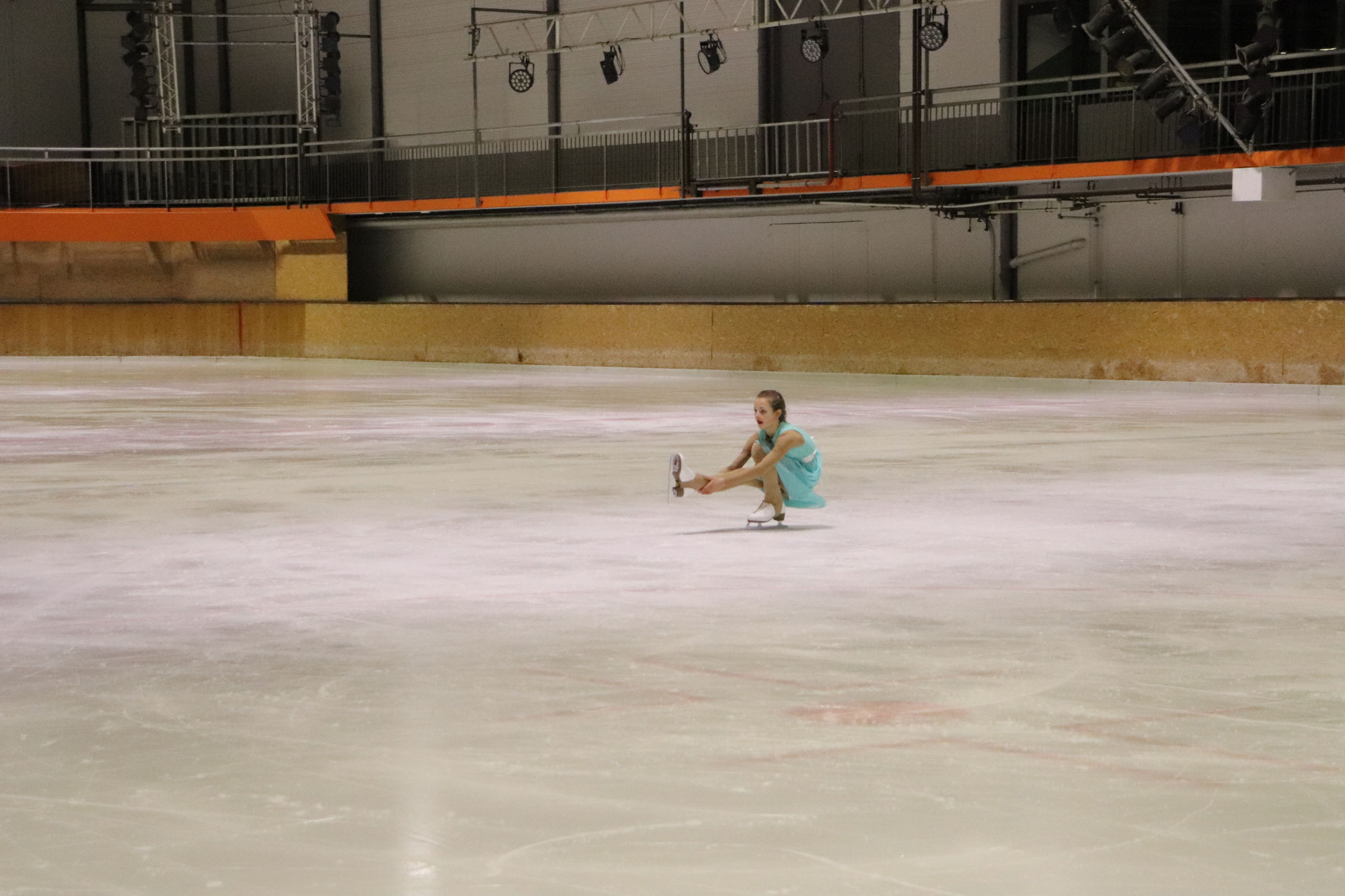 Emilia mit ihrer Kür "Let it go"
