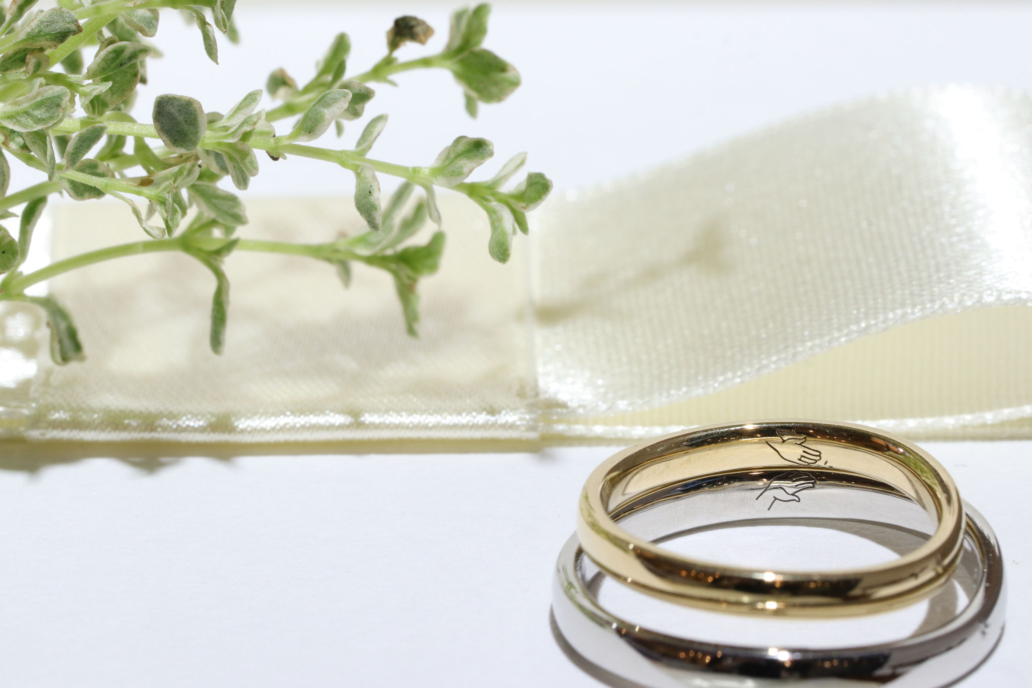 selfmade wedding band rings