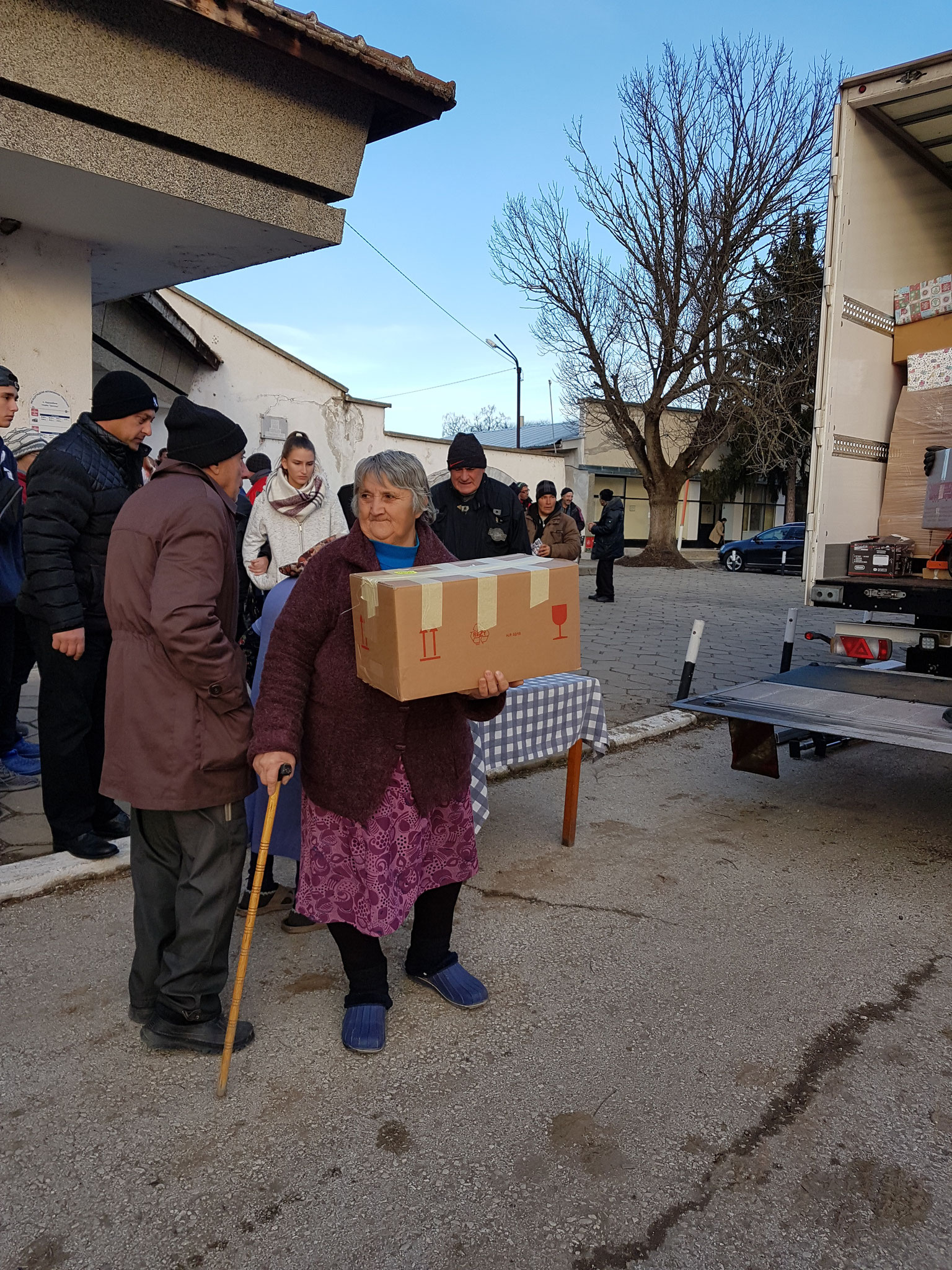 Verteilung in Bulgarien.