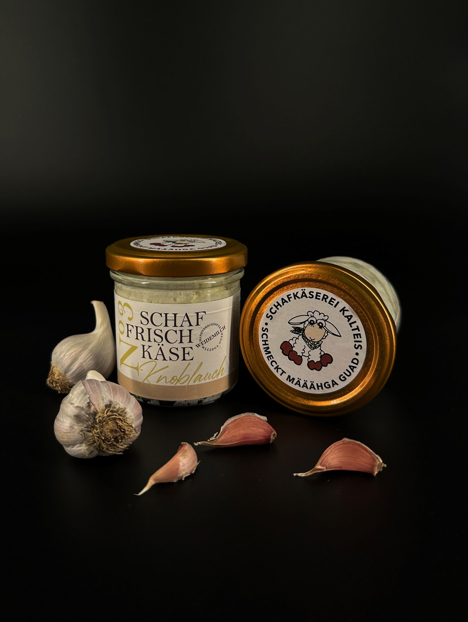 N°3 Knoblauch, Frischkäse mit deftiger Knoblauch