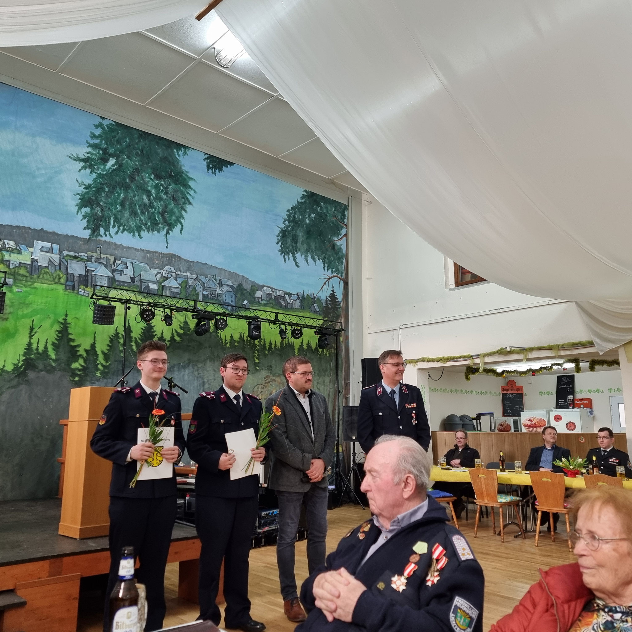 Beförderung zum Oberfeuerwehrmann