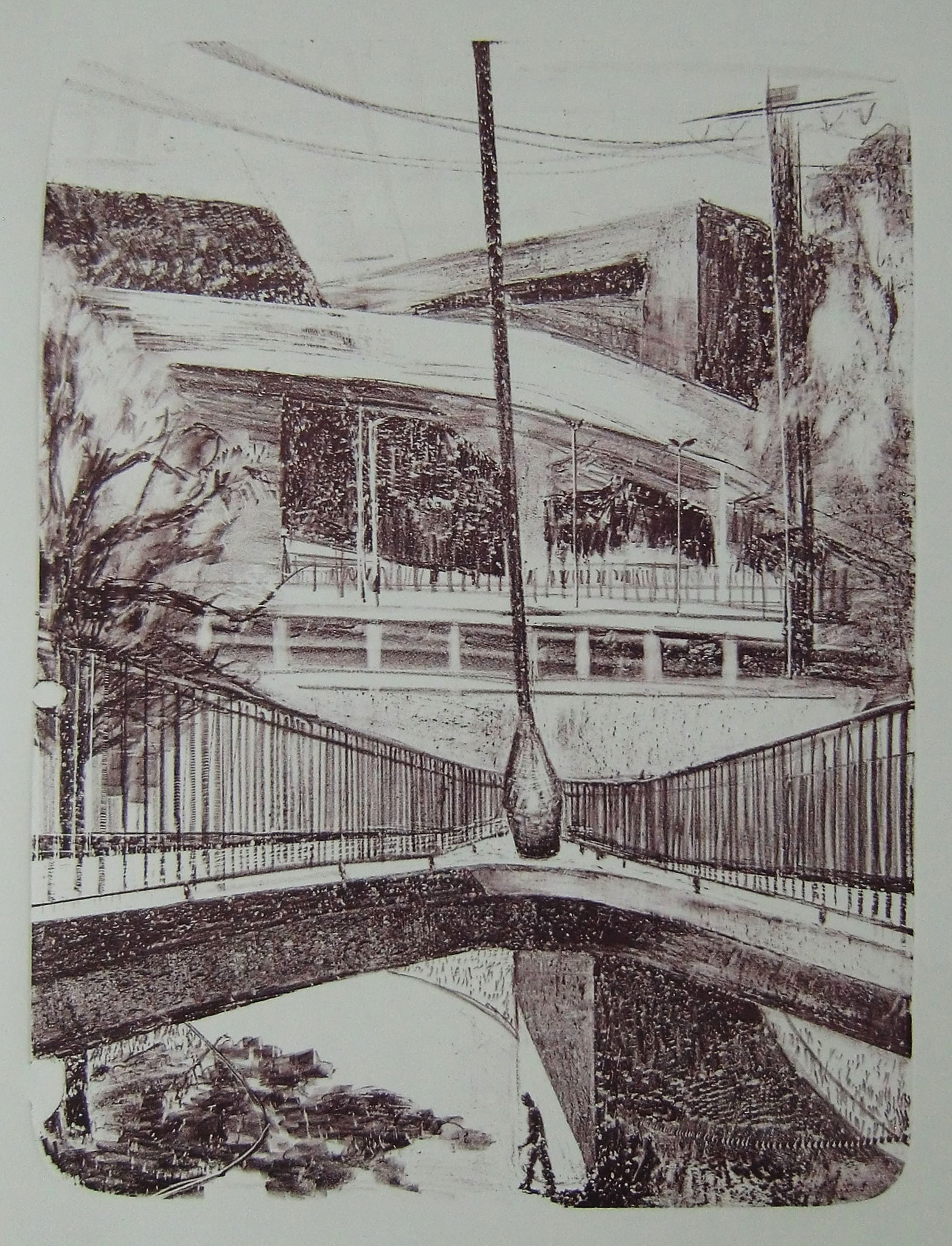 November, 2015, Lithographie, Druckformat 43x32cm