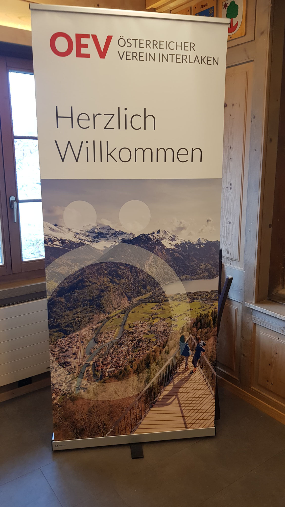 Eine neue Werbetafel für unseren Verein
