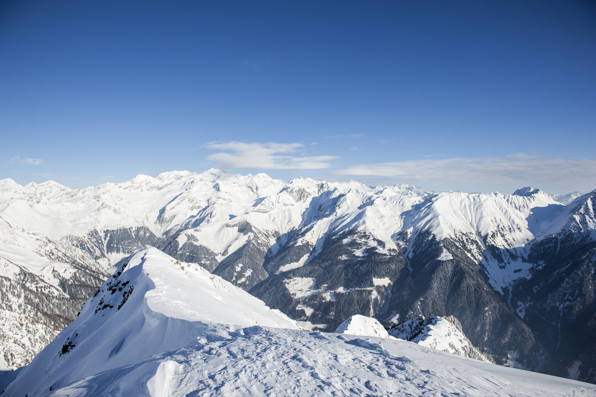 Winterberge in der Ski und Almenregion Gitschberg Jochtal