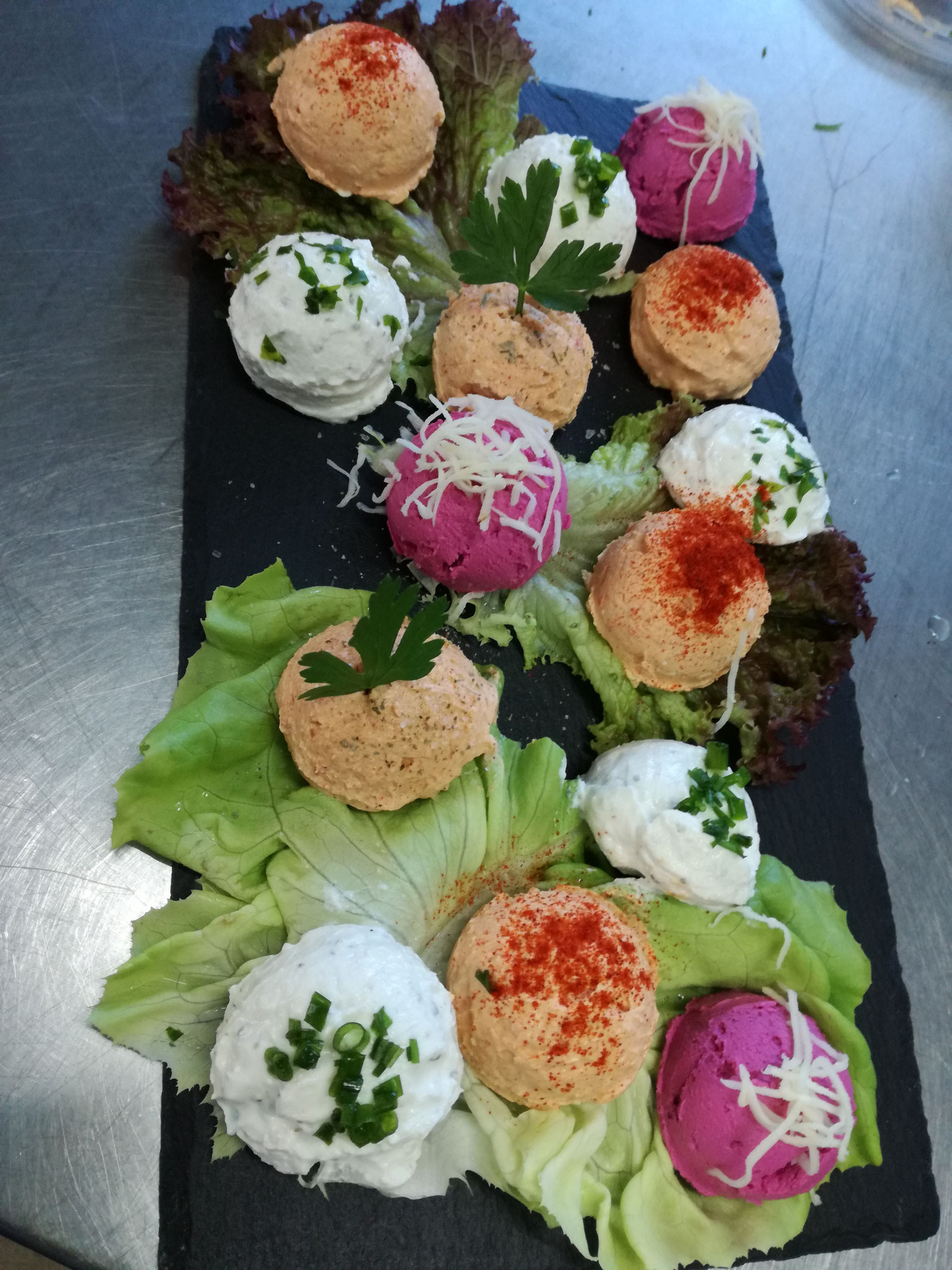 Aufstrichplatte vegetarisch