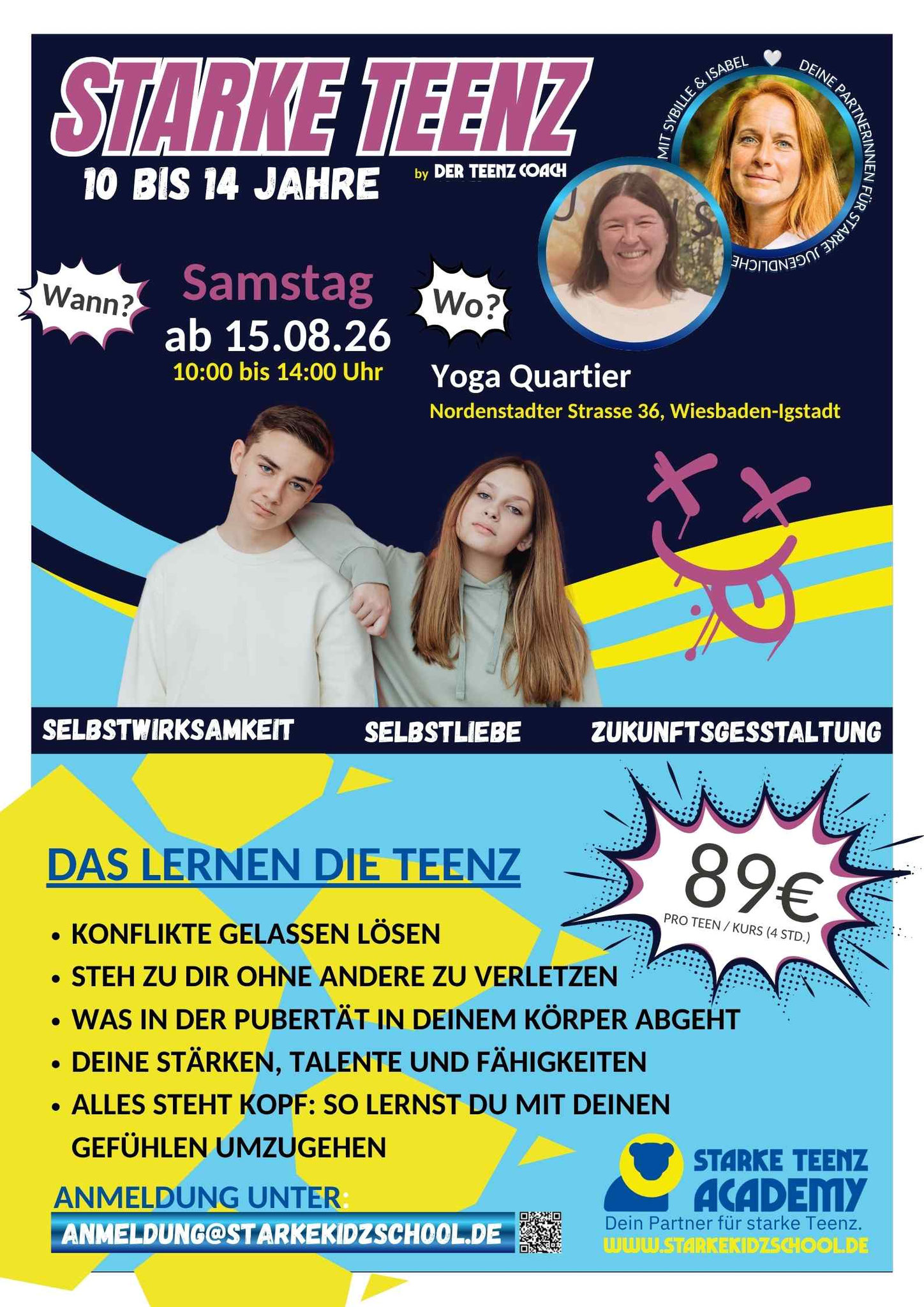 Ab 15.8.2026 Starke TEENZ
