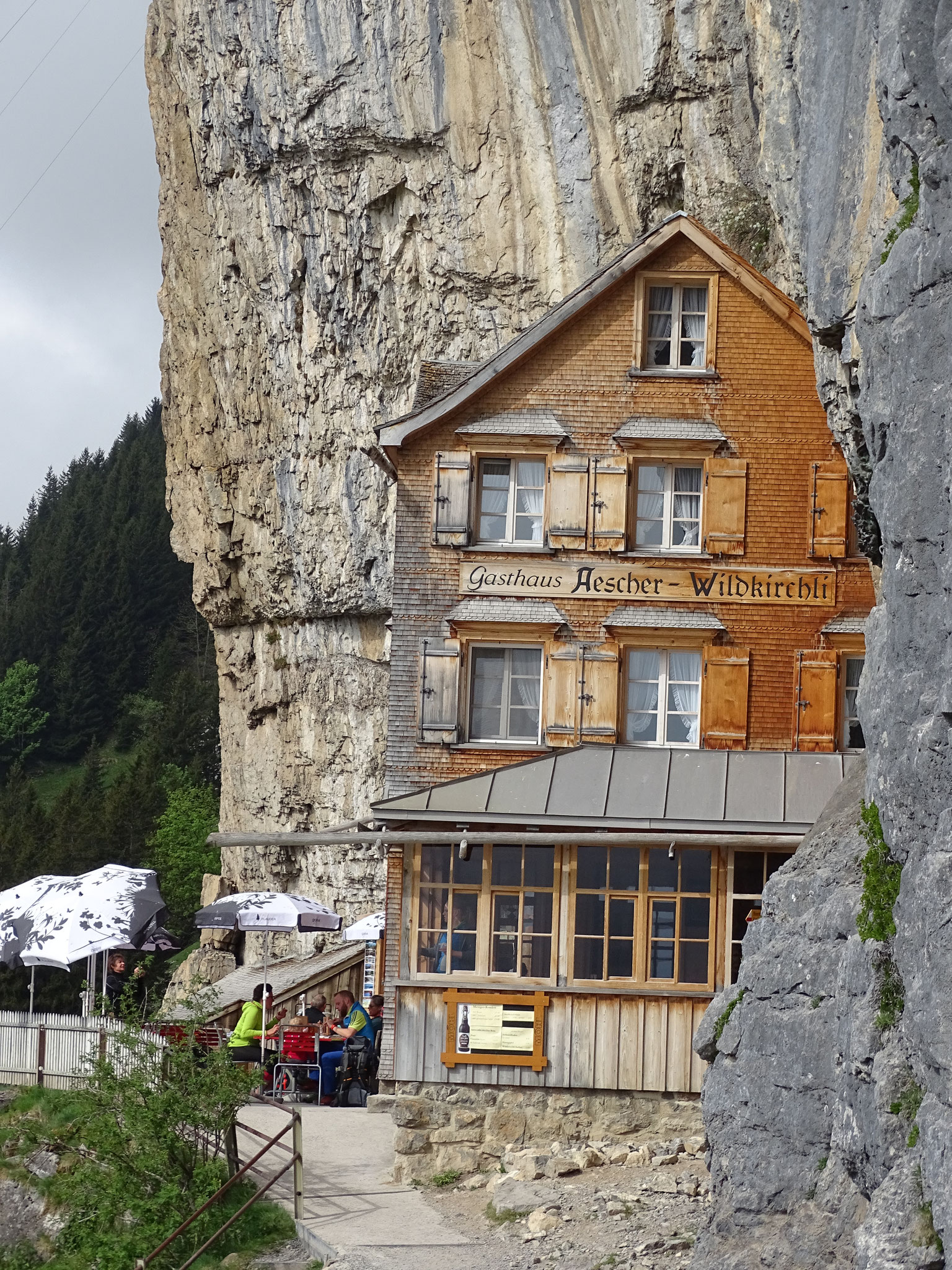 Ausflug der aktiven in die schweizer Bergwelt am Säntis