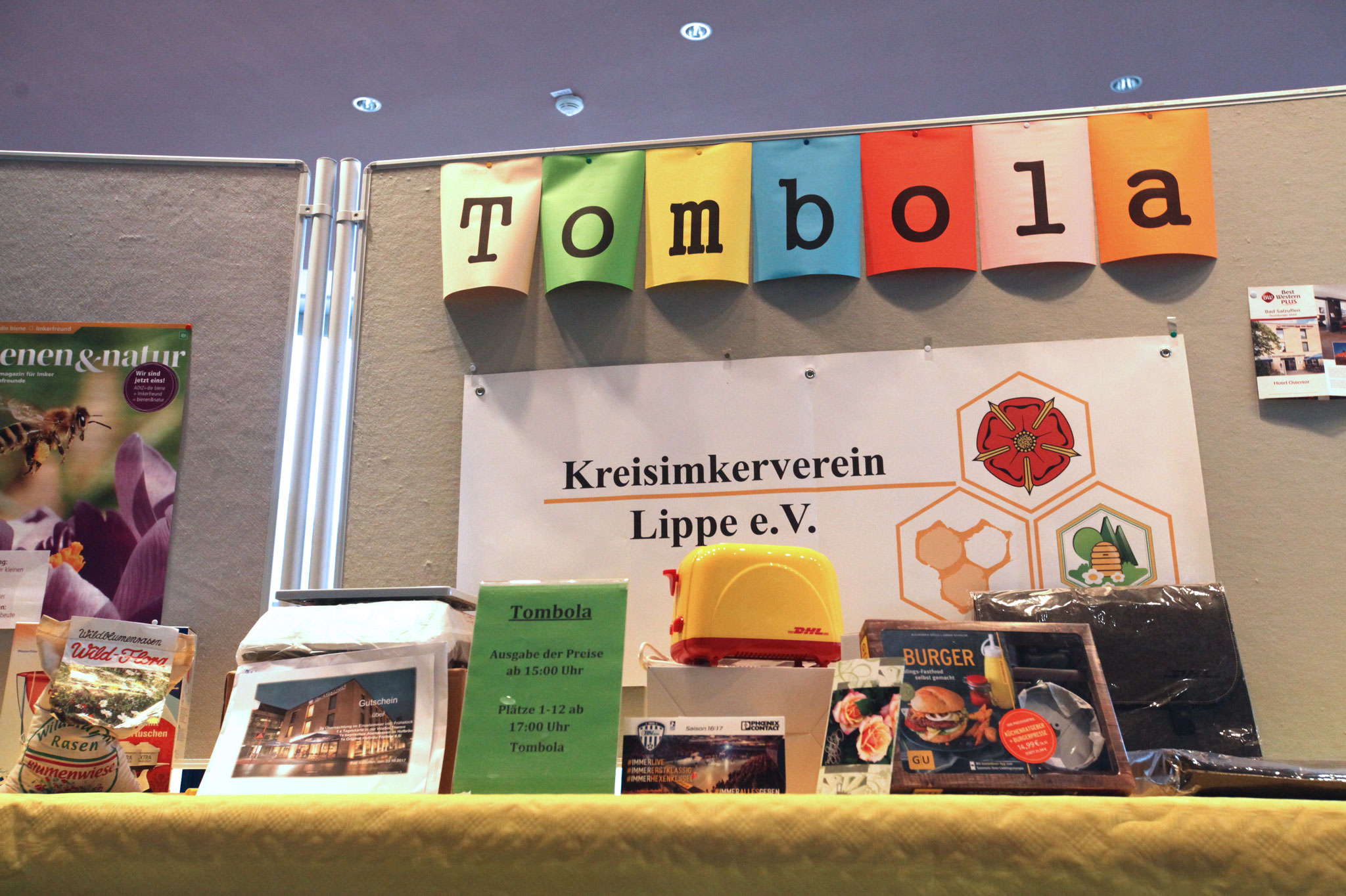Die Tombola des KIV Lippe e. V.