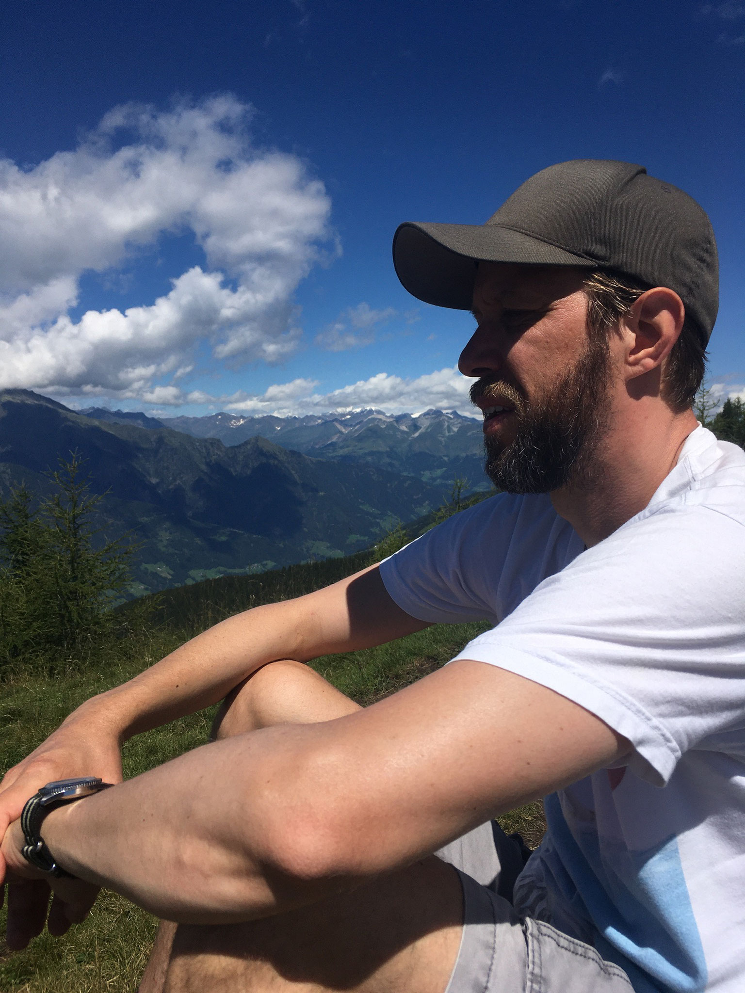 Wandern in Südtirol.