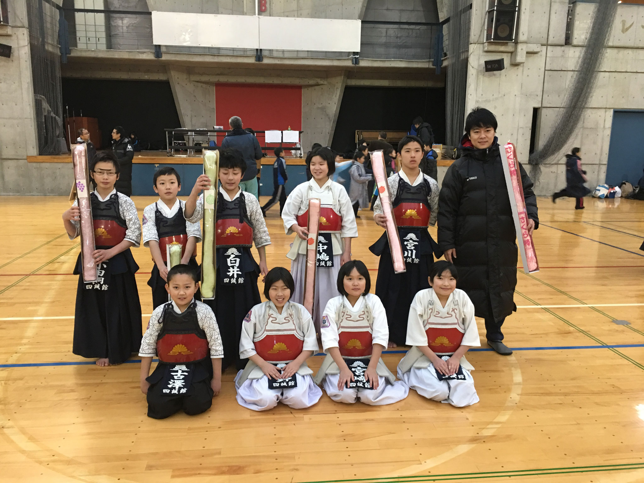 三島剣道連盟冬季小学生錬成会